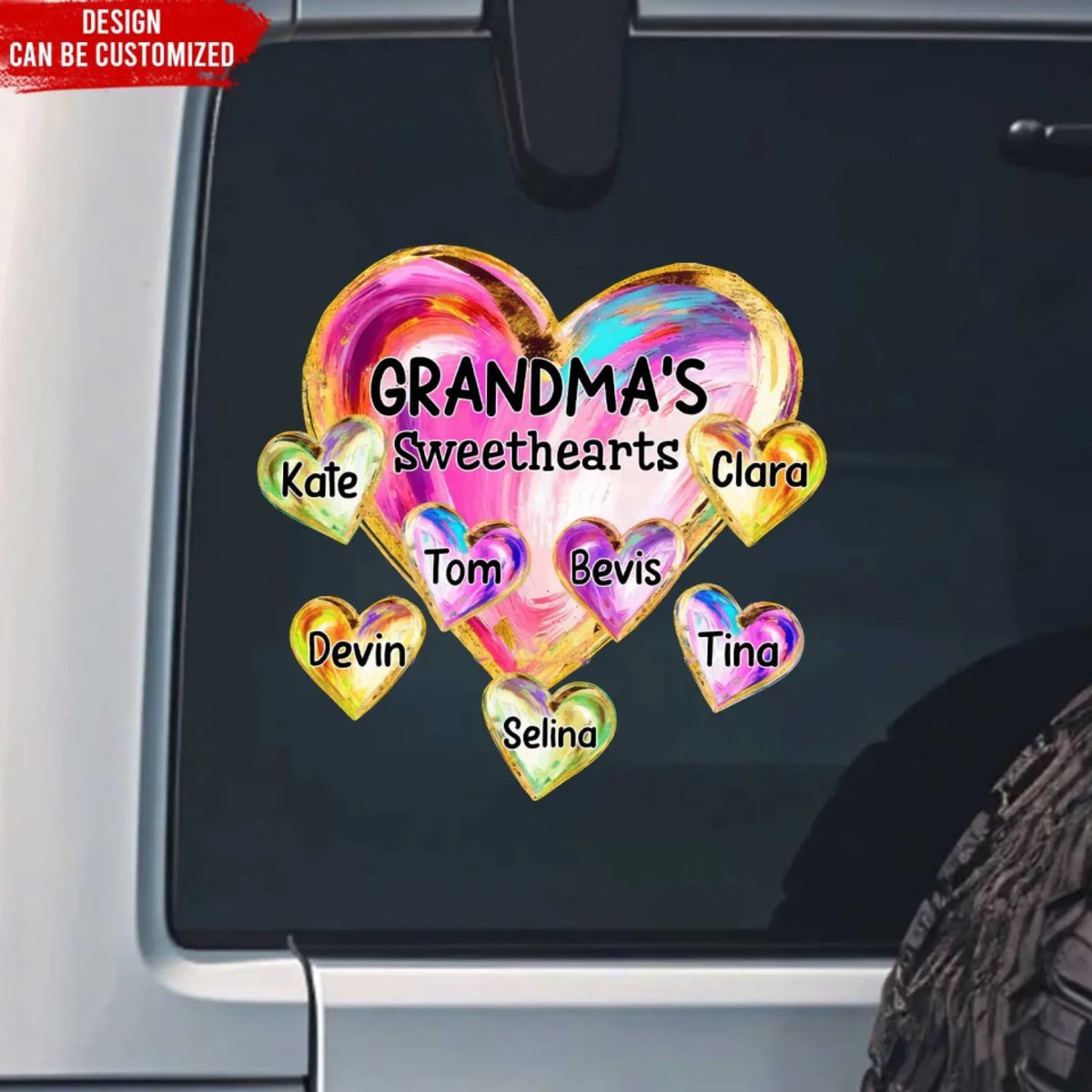 Grandma's Sweethearts - Personalized Decal, Gift for Mom/Grandma, Mother's Day Gift