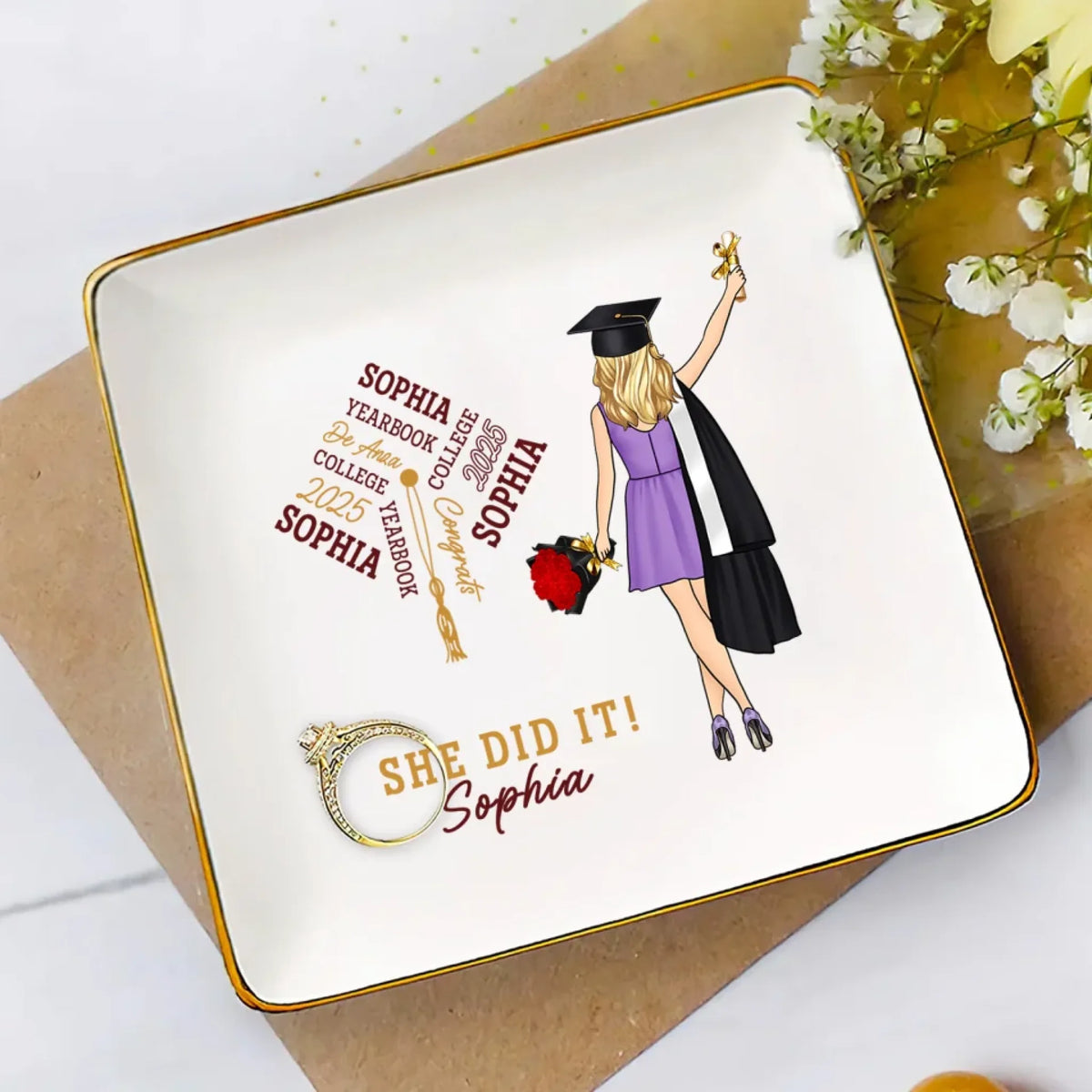 Graduation Gift She Did It mk 4