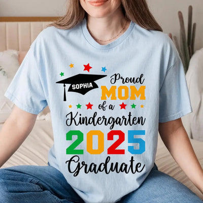Proud Mom Of A Kindergarten 2025 Graduate mk 3 (1)