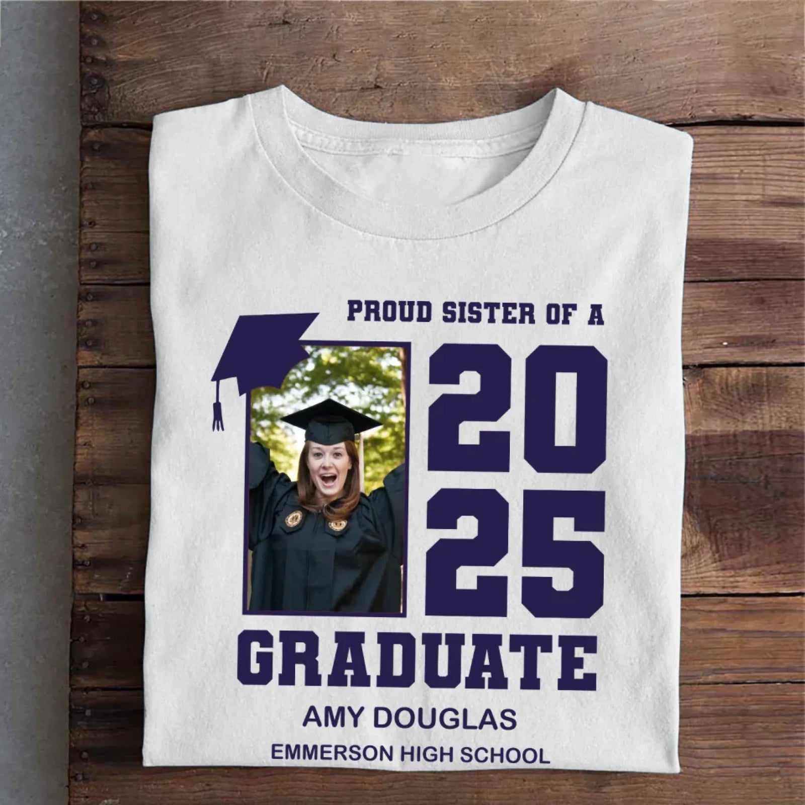 Proud Family Graduation - Personalized T-Shirt, Proud Family Graduation Class Of 2025