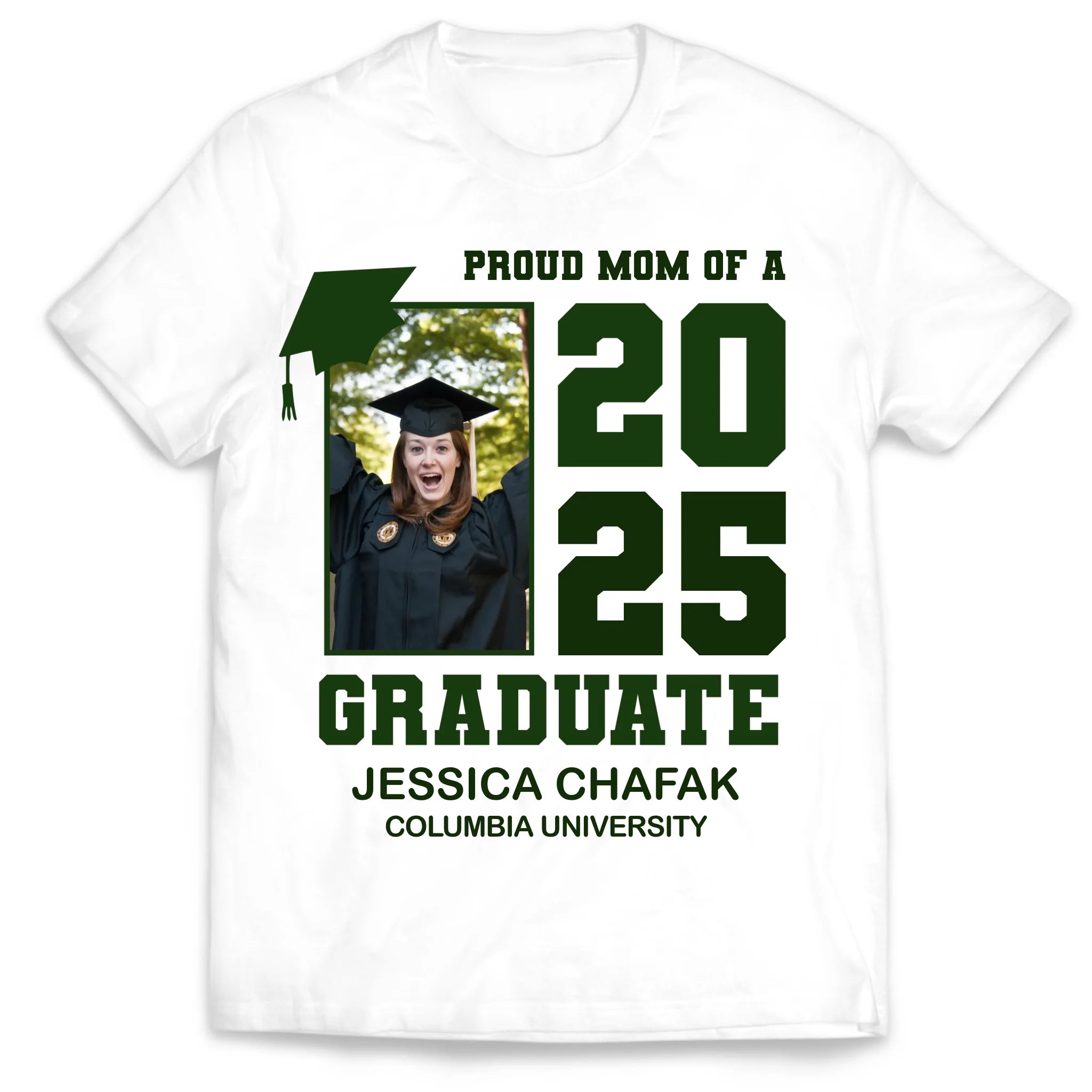 Proud Family Graduation - Personalized T-Shirt, Proud Family Graduation Class Of 2025