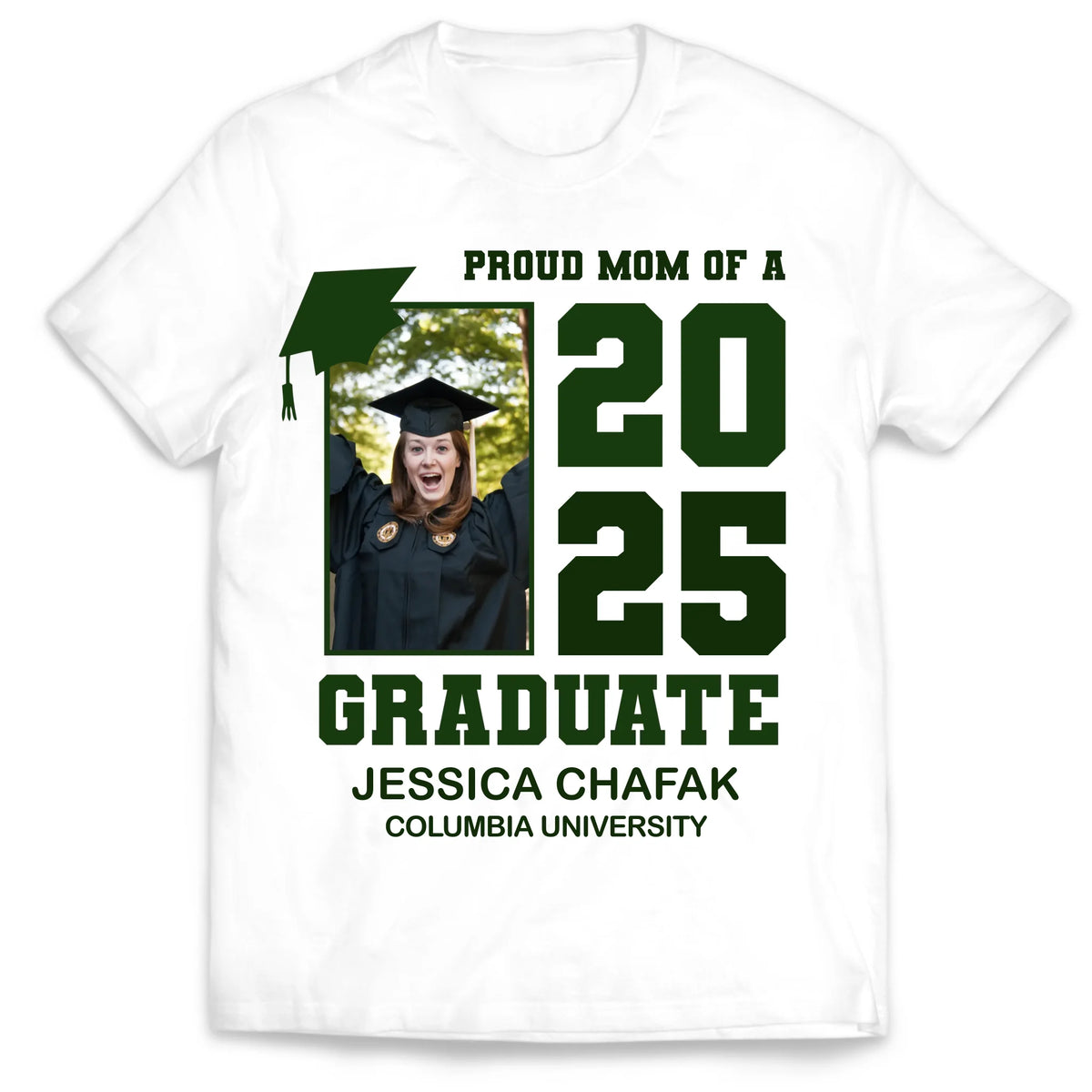 Proud Family Graduation - Personalized T-Shirt, Proud Family Graduation Class Of 2025