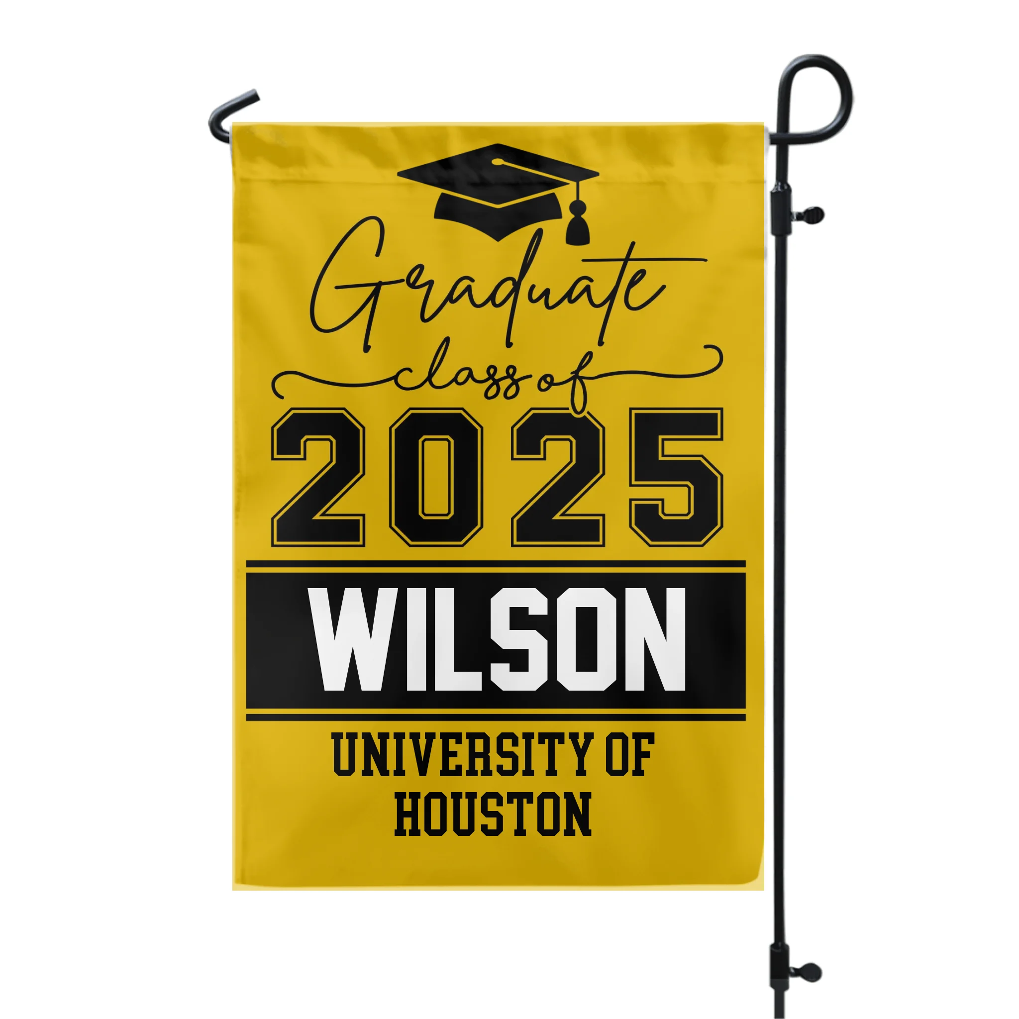 Class Of 2025 Graduate - Personalized Garden Flag, Custom Grad Gift, Graduation Celebration Decor