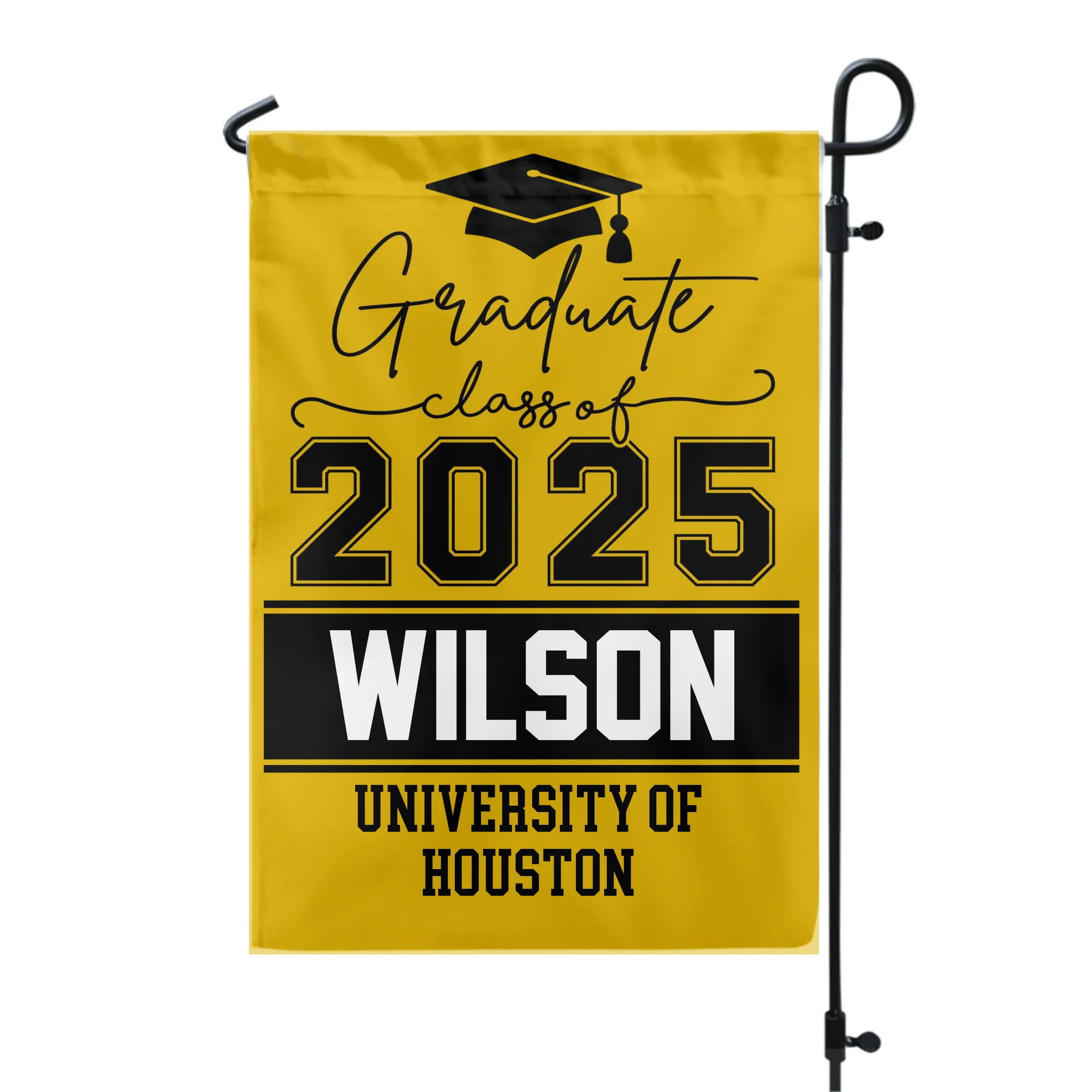 Class Of 2025 Graduate - Personalized Garden Flag, Custom Grad Gift, Graduation Celebration Decor