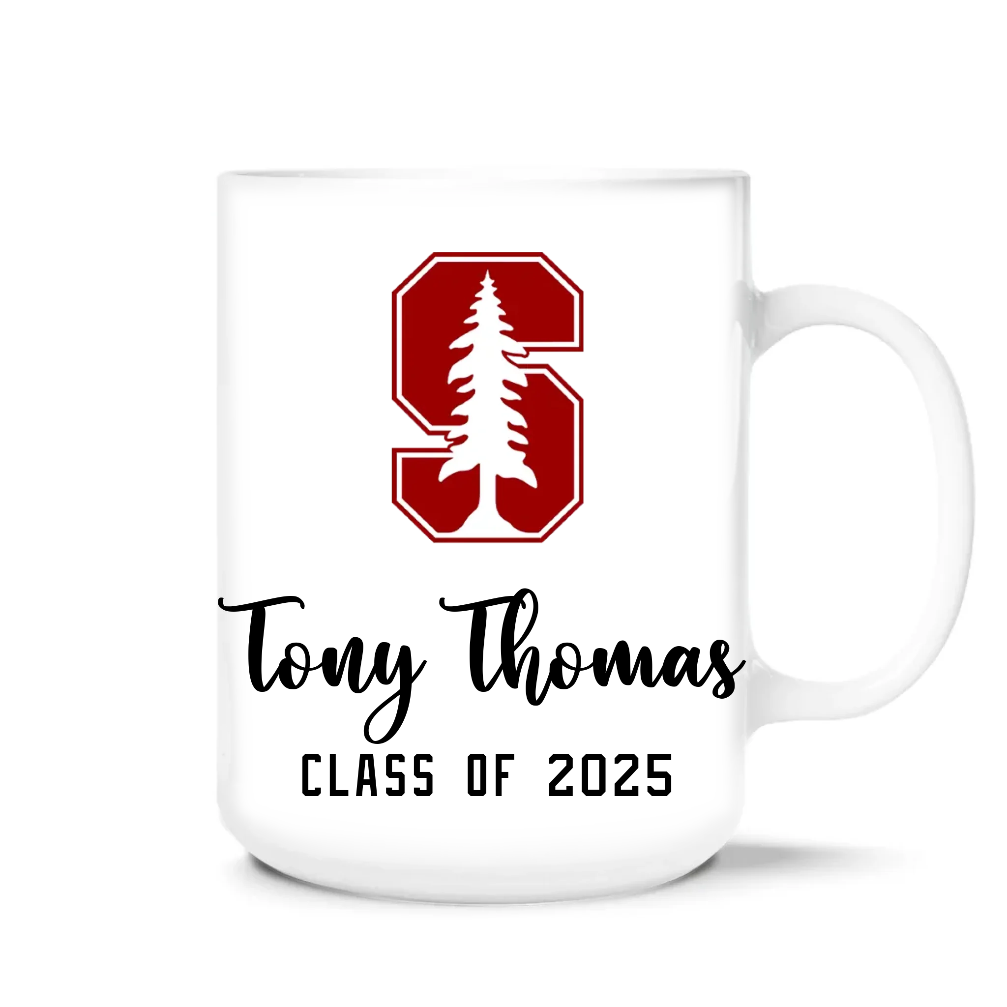 Graduation Custom Logo - Personalized Mug, Grad Mug, Class Of 2025