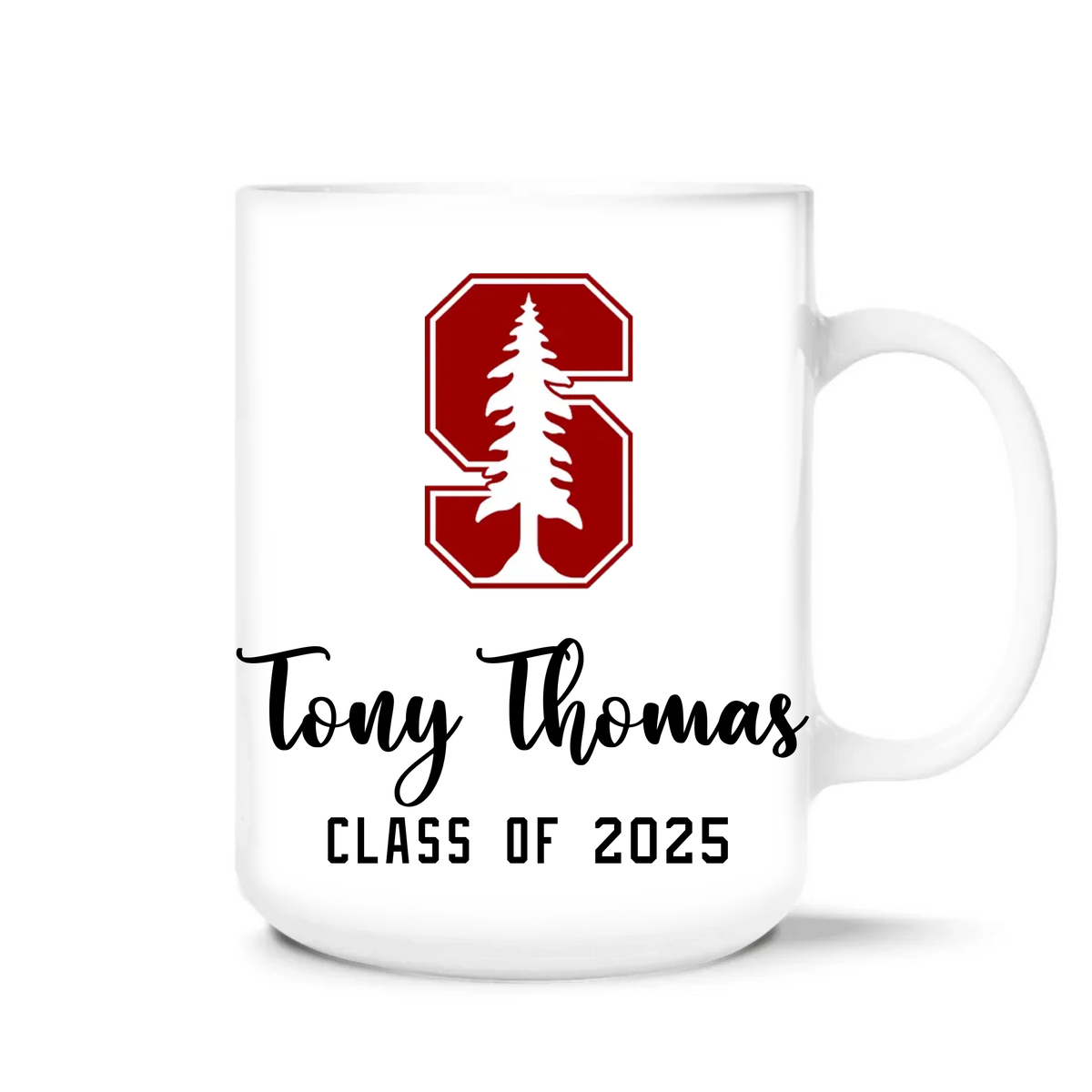 Graduation Custom Logo - Personalized Mug, Grad Mug, Class Of 2025