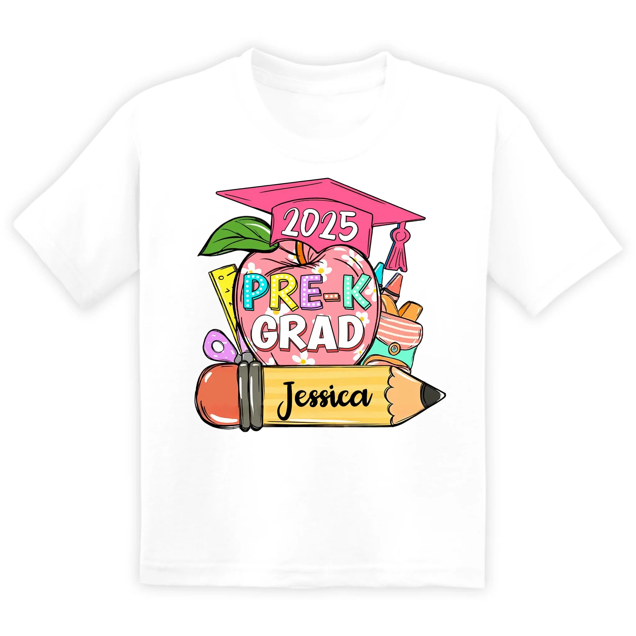 Pre-K Graduation - Personalized T-Shirt, Preschool Graduation Shirt, Graduation Kids Gift