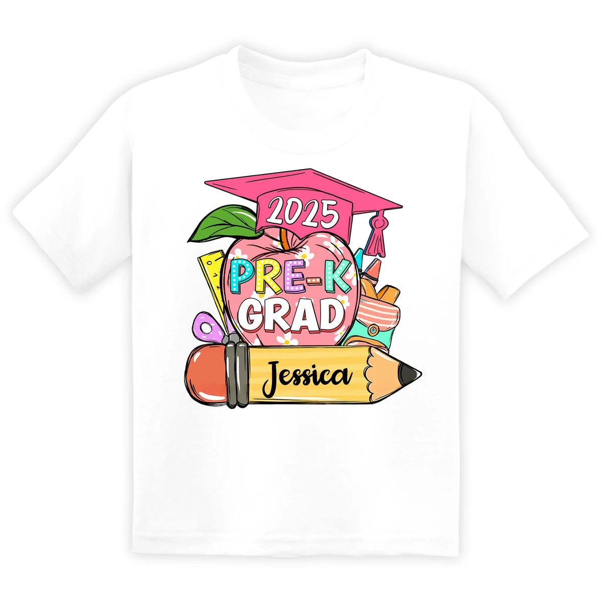 Pre-K Graduation - Personalized T-Shirt, Preschool Graduation Shirt, Graduation Kids Gift