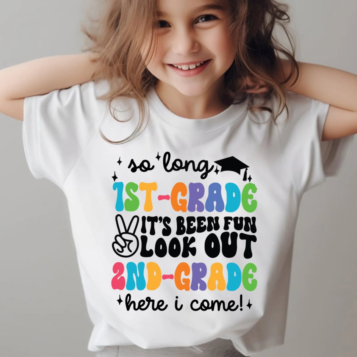 Look Out Kindergarten Here I Come - Personalized T-Shirt, Graduation Gift for Kids