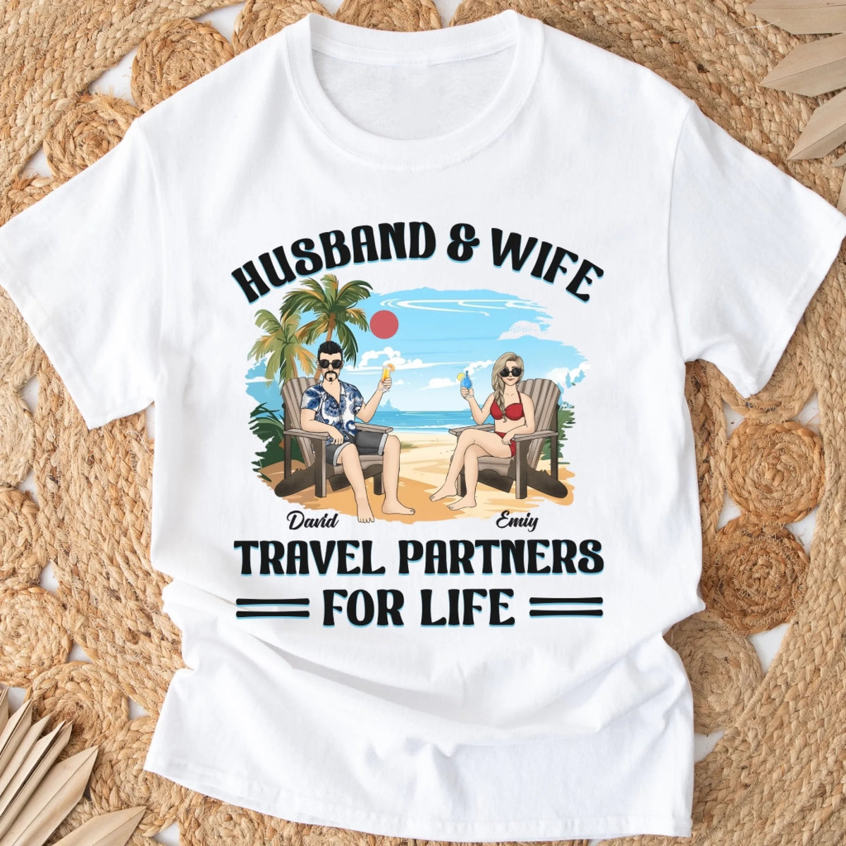 Husband And Wife Travel Partners For Life mk 1
