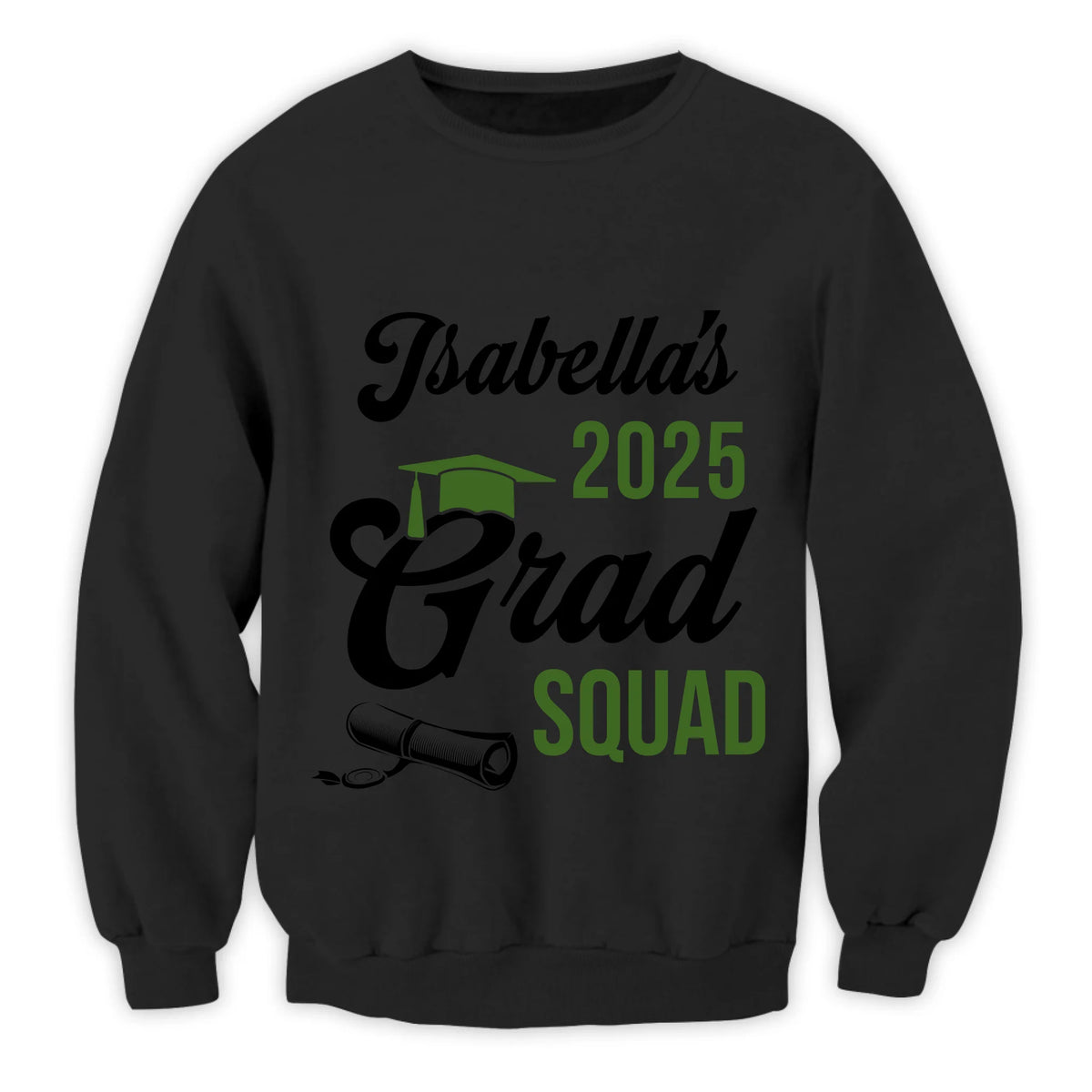 2025 Graduate Squad - Personalized T-shirt, Custom Grad Squad Shirt, Family Graduation Shirt