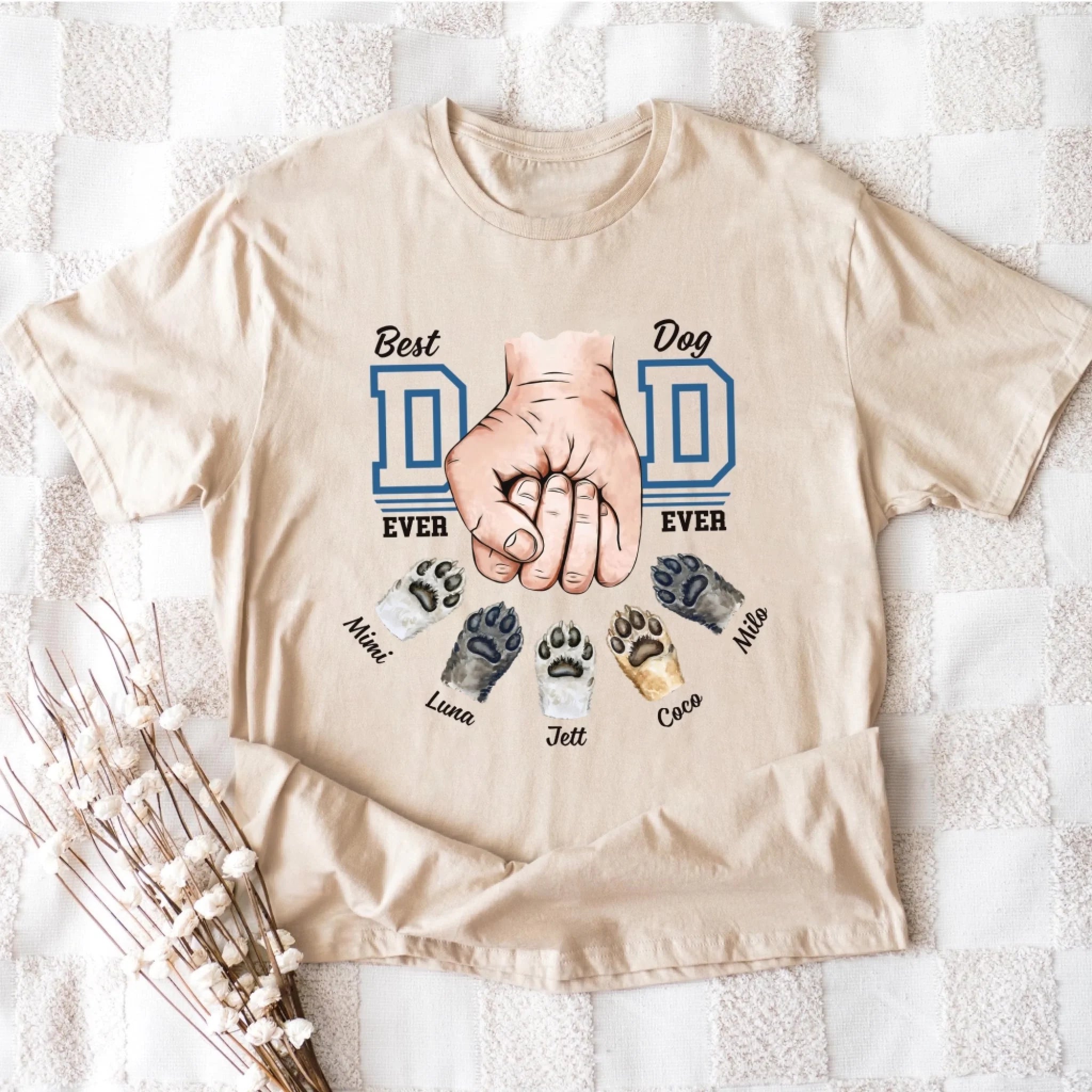 Funny Best Dog Dad Ever mk 1