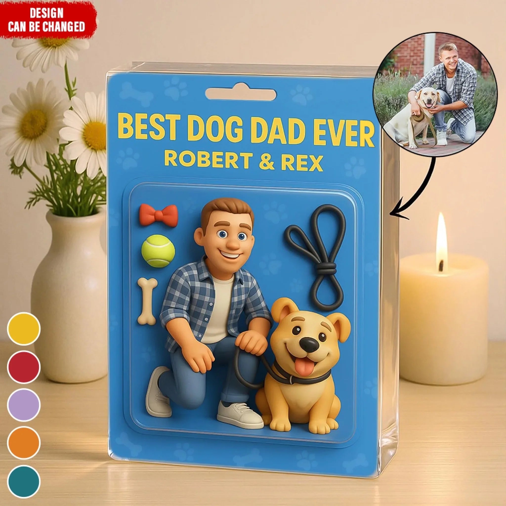 A Dad And His Pet mk