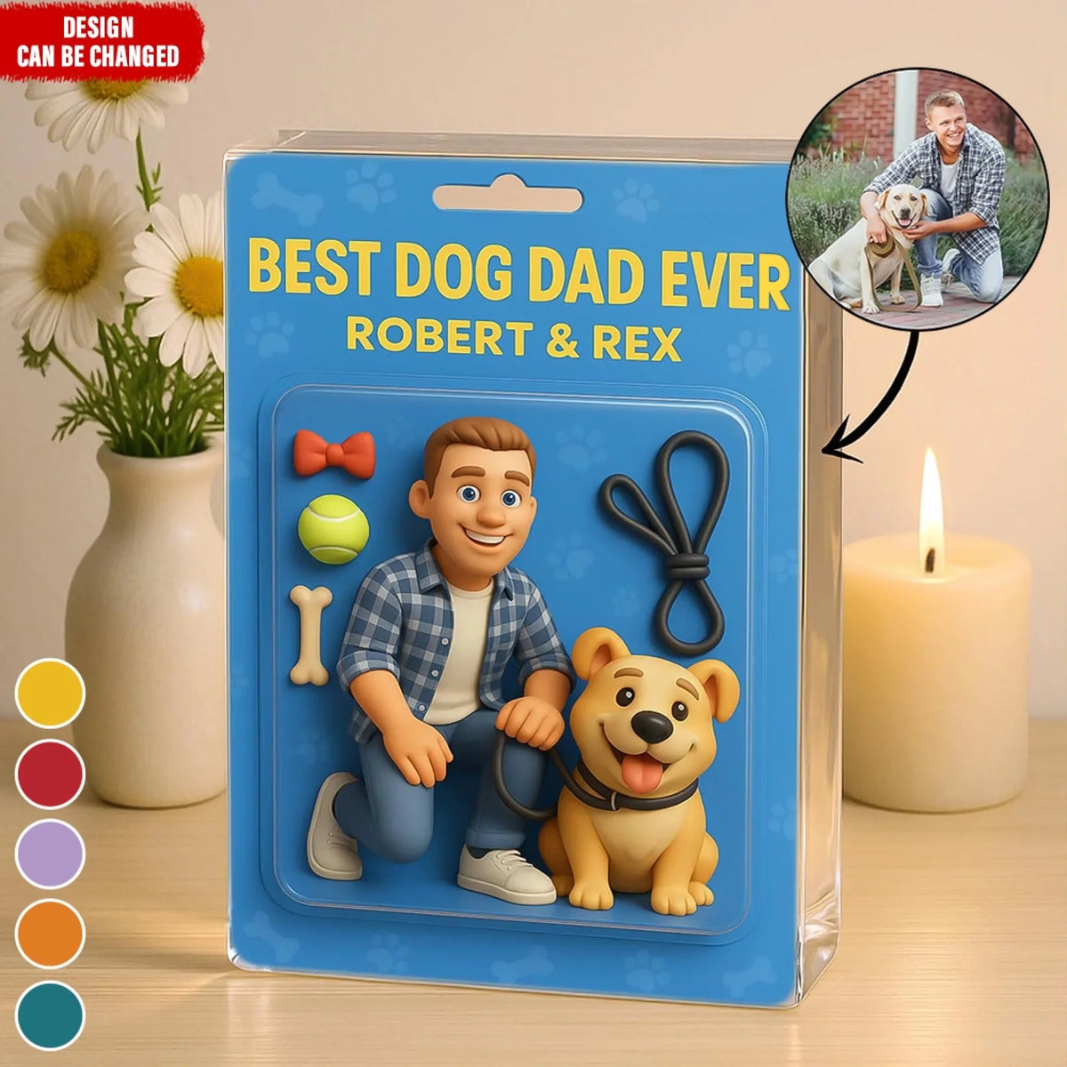 A Dad And His Pet mk ads