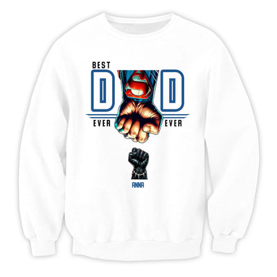 Best Dad Ever Ever - Personalized T-Shirt, Gift For Dad