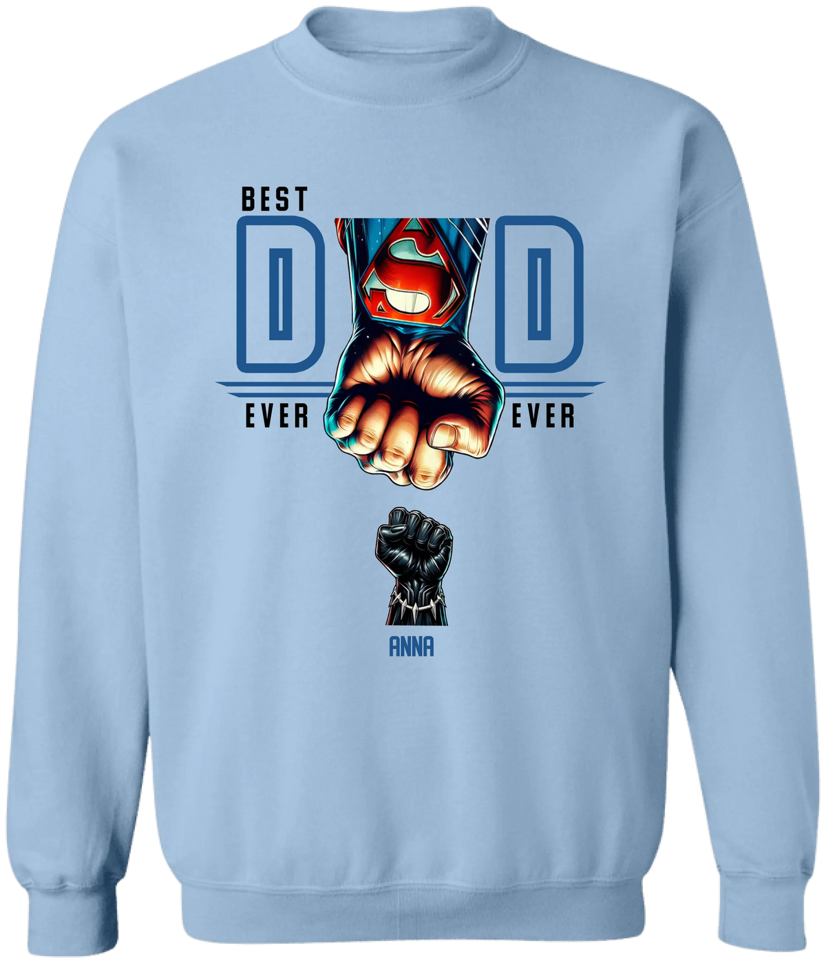 Best Dad Ever Ever - Personalized T-Shirt, Gift For Dad