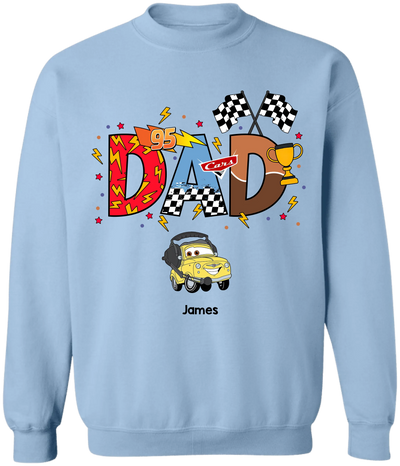 Cars Dad - Personalized T-Shirt, Gift For Dad, Dad Shirt
