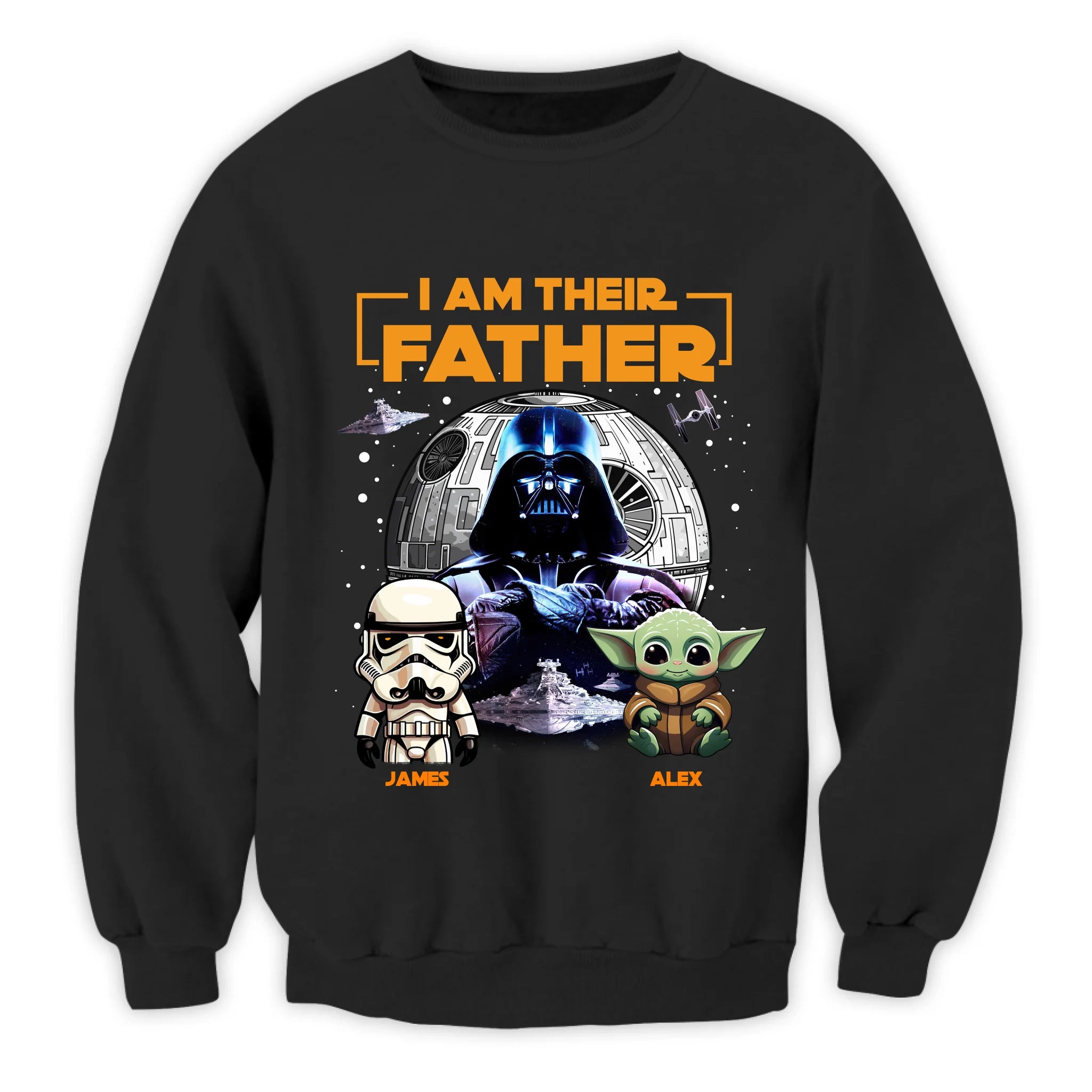 I Am Their Father - Personalized T-Shirt, Custom Dad Shirt, Best Dad Ever Shirt