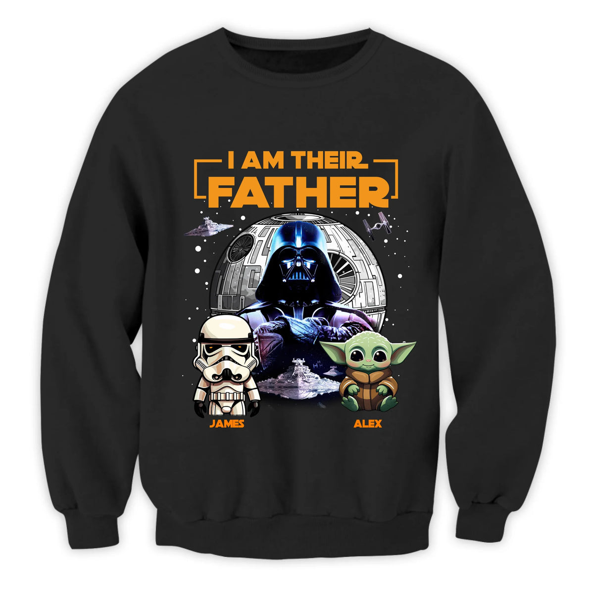 I Am Their Father - Personalized T-Shirt, Custom Dad Shirt, Best Dad Ever Shirt