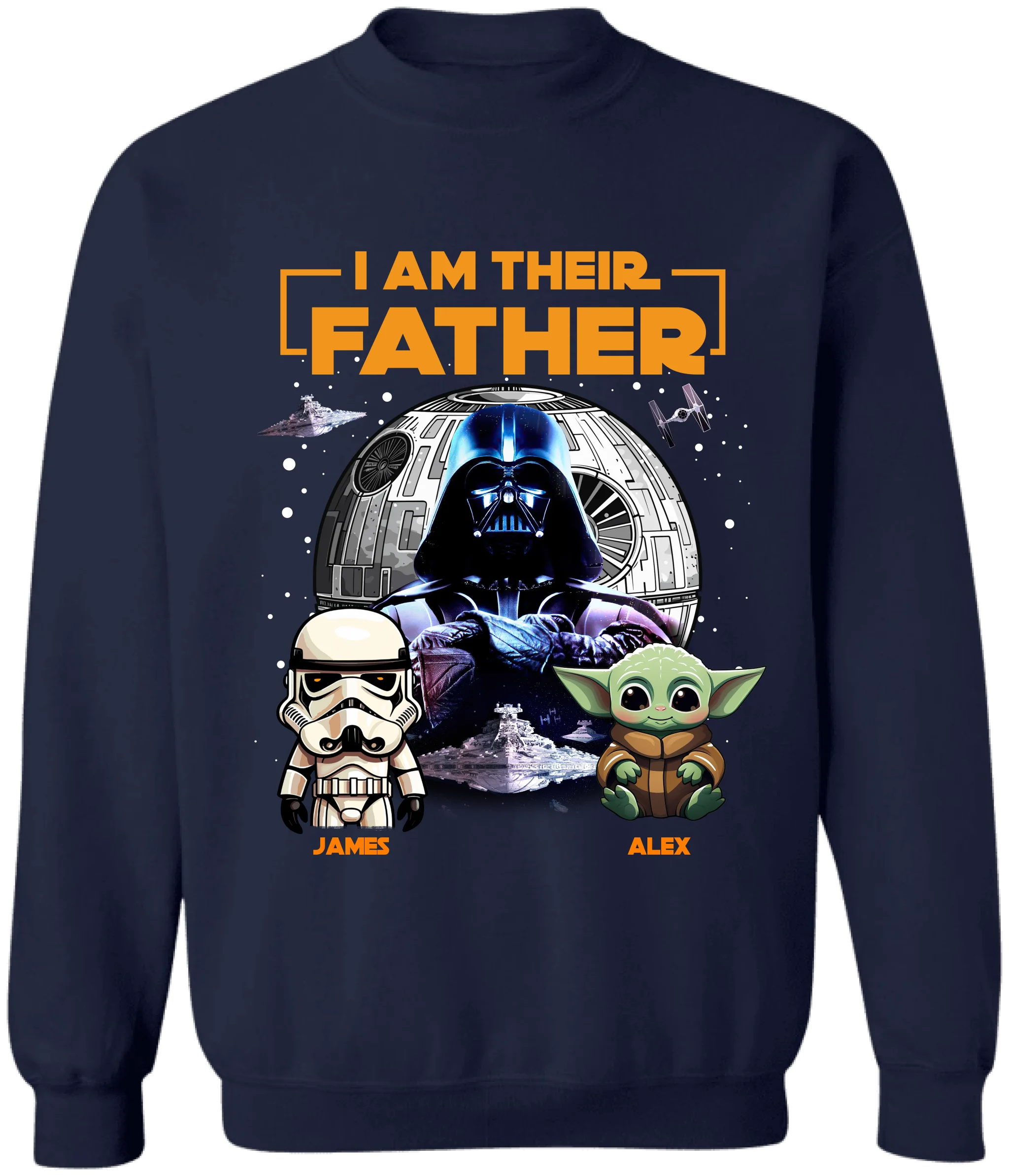 I Am Their Father - Personalized T-Shirt, Custom Dad Shirt, Best Dad Ever Shirt