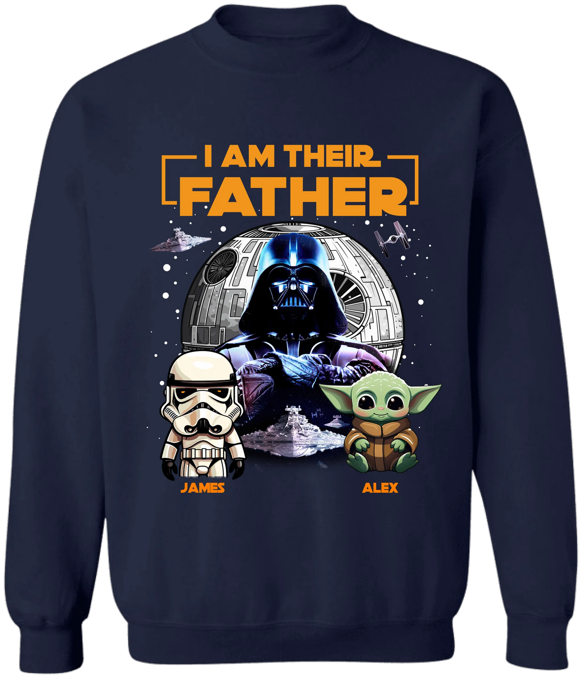 I Am Their Father - Personalized T-Shirt, Custom Dad Shirt, Best Dad Ever Shirt