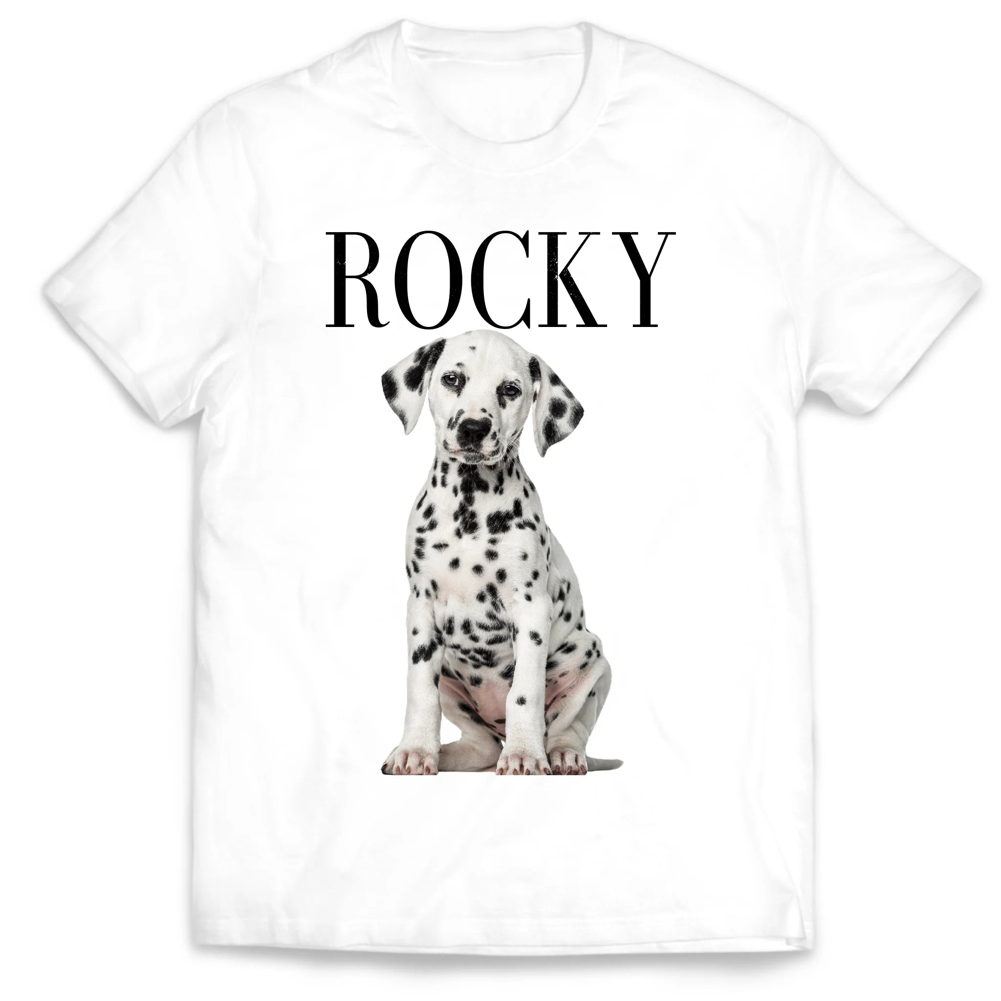 Custom Pets Photo - Personalized T-Shirt, Gift for Dog/Cat Lovers, Pet Owner Gift