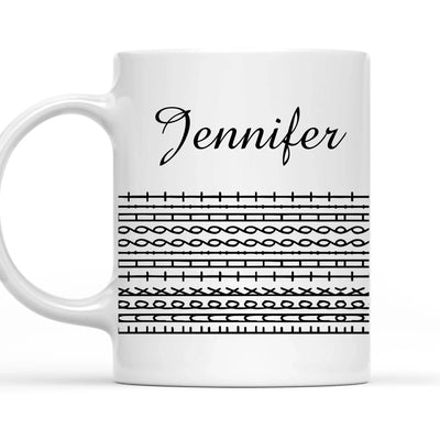 Fuck This Shit Hidden Message - Personalized Mug, Funny Gift for Coworkers Work Bestie