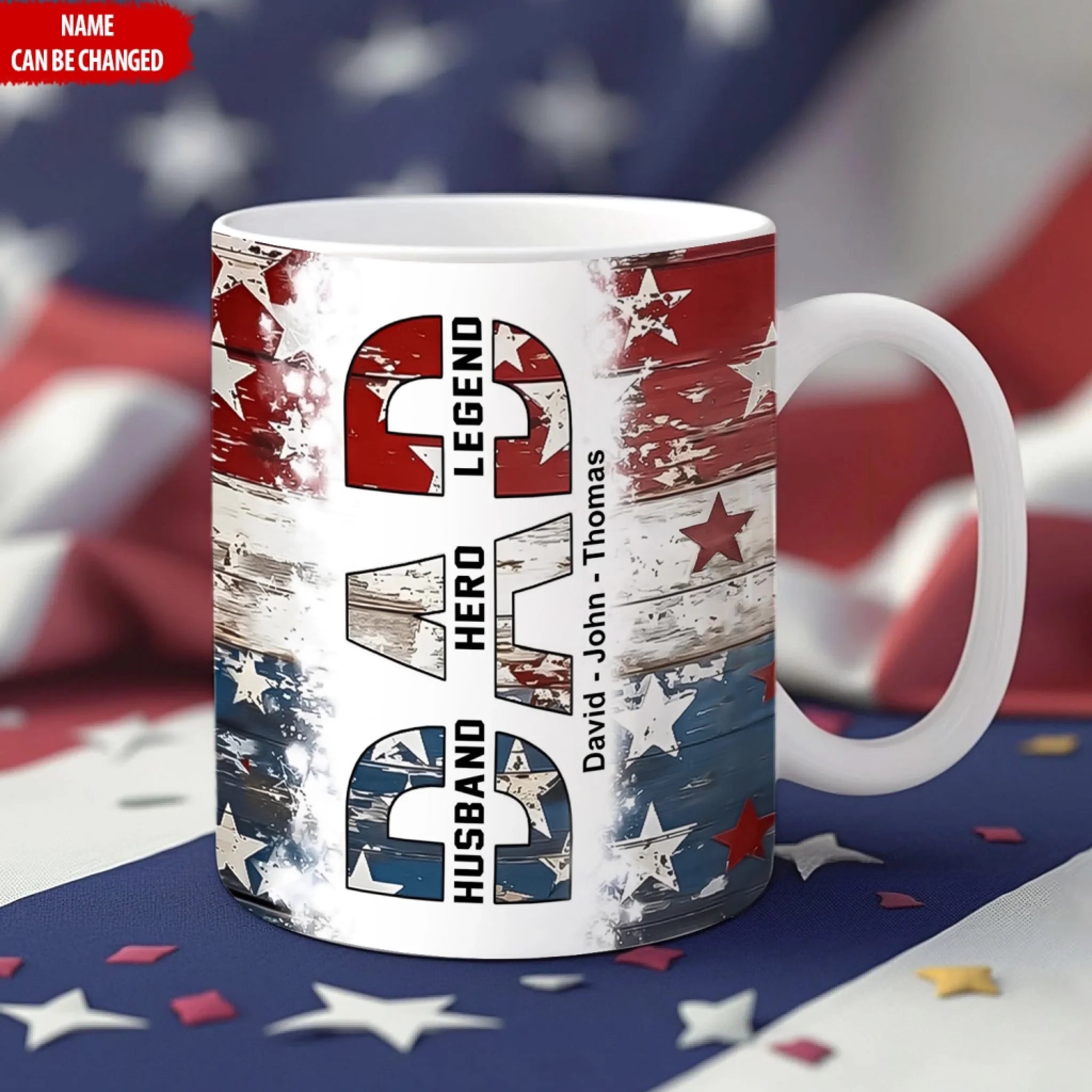 4th Of July Dad Husband Hero Legend mk ads