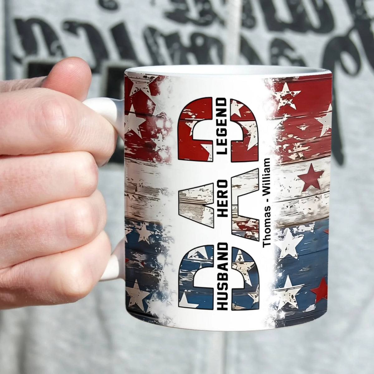 4th Of July Dad Husband Hero Legend mk 3