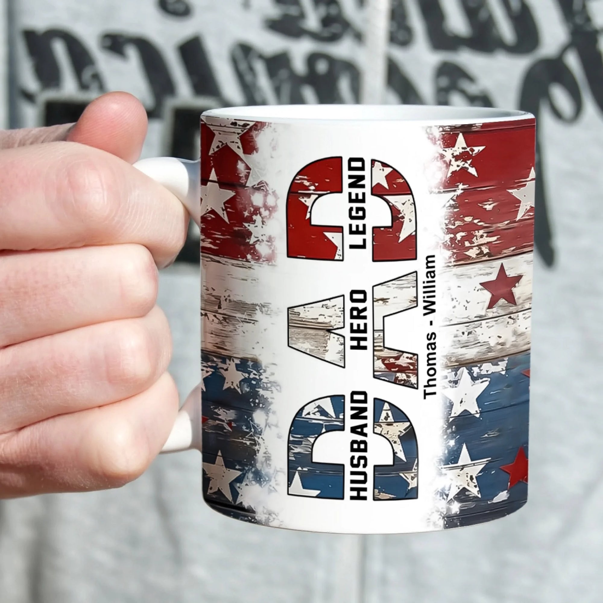 4th Of July Dad Husband Hero Legend mk 3