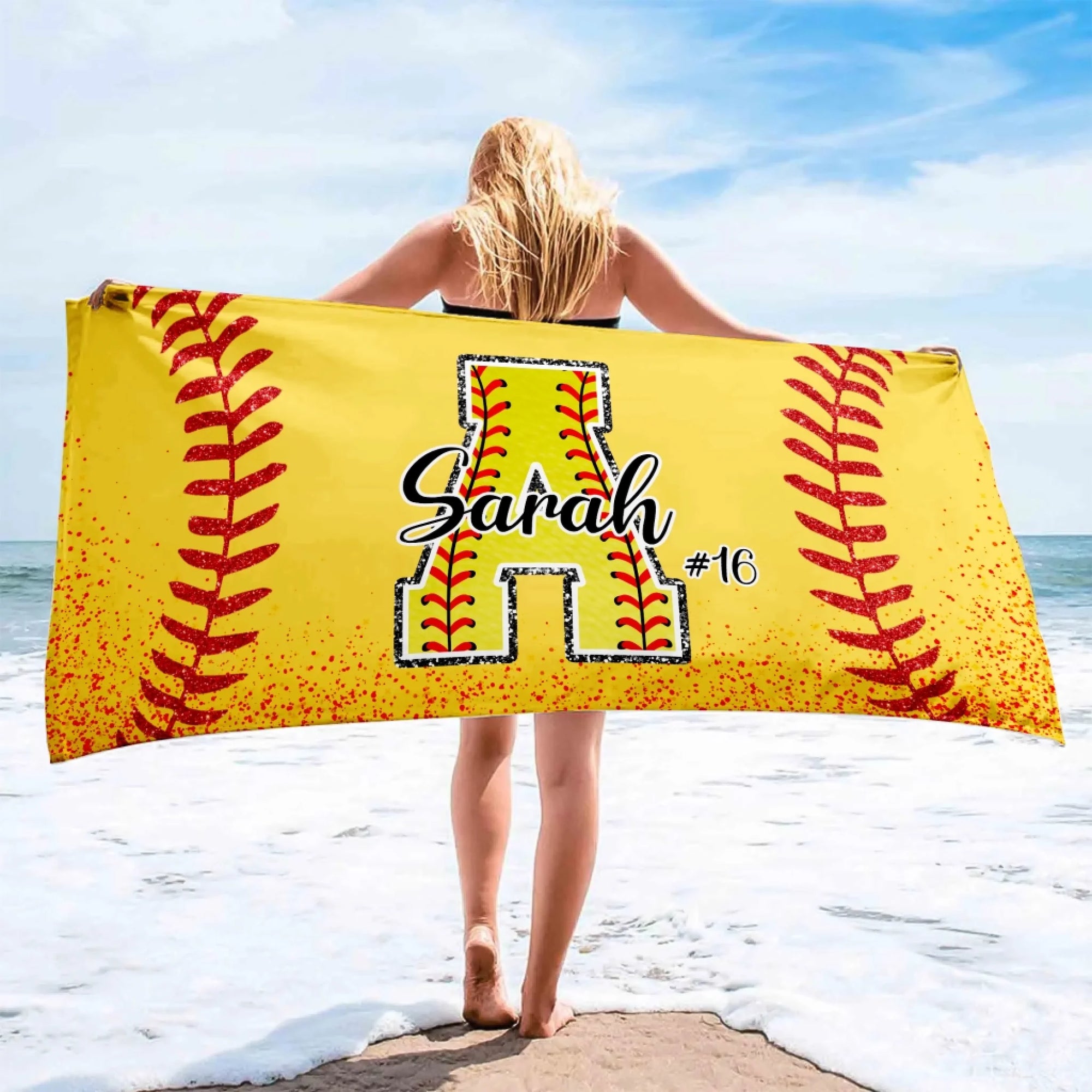 Softball Team Custom Name And Number mk 2