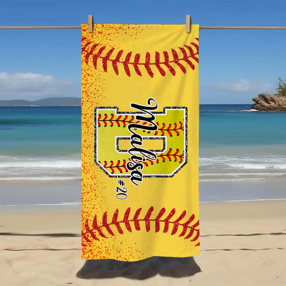 Softball Team Custom Name And Number mk 3