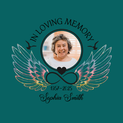 In Loving Memory Loss Of Loved One - Personalized Decal, Memorial Decal, In Loving Memory Gift