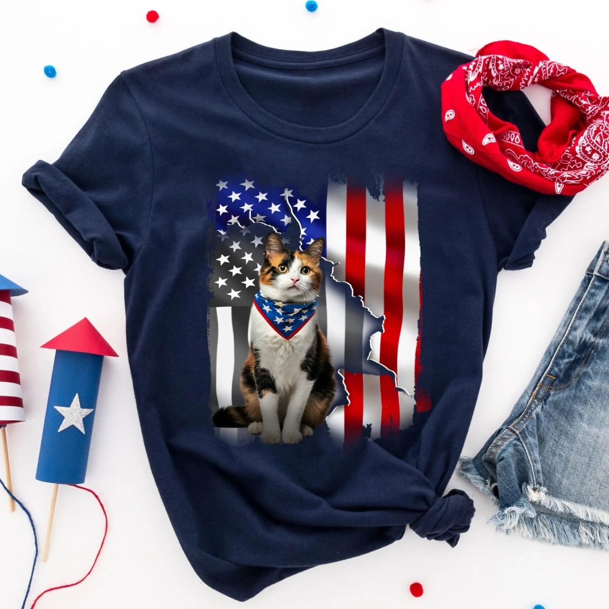 Independence Day Pet Flag mk 3