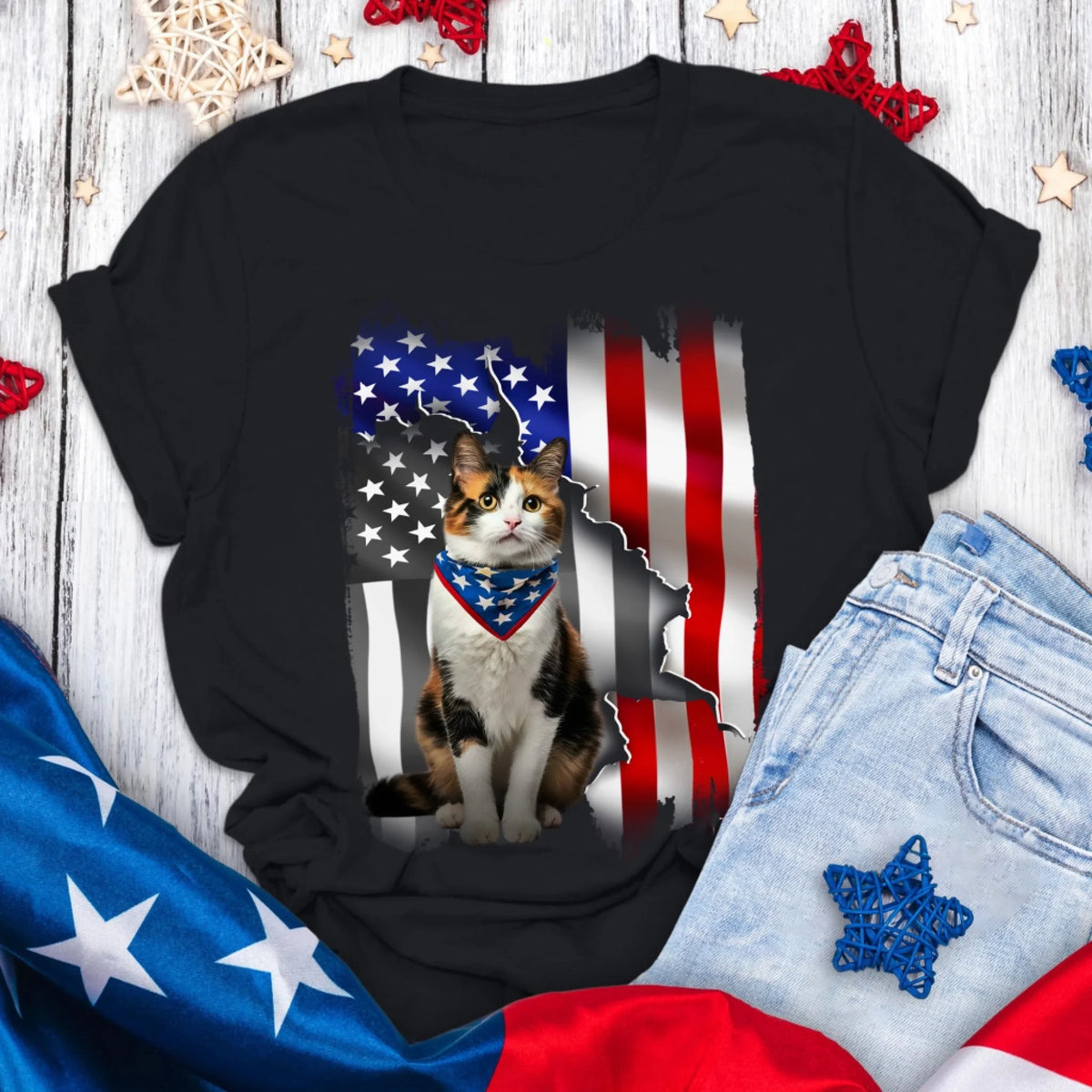 Independence Day Pet Flag mk 4