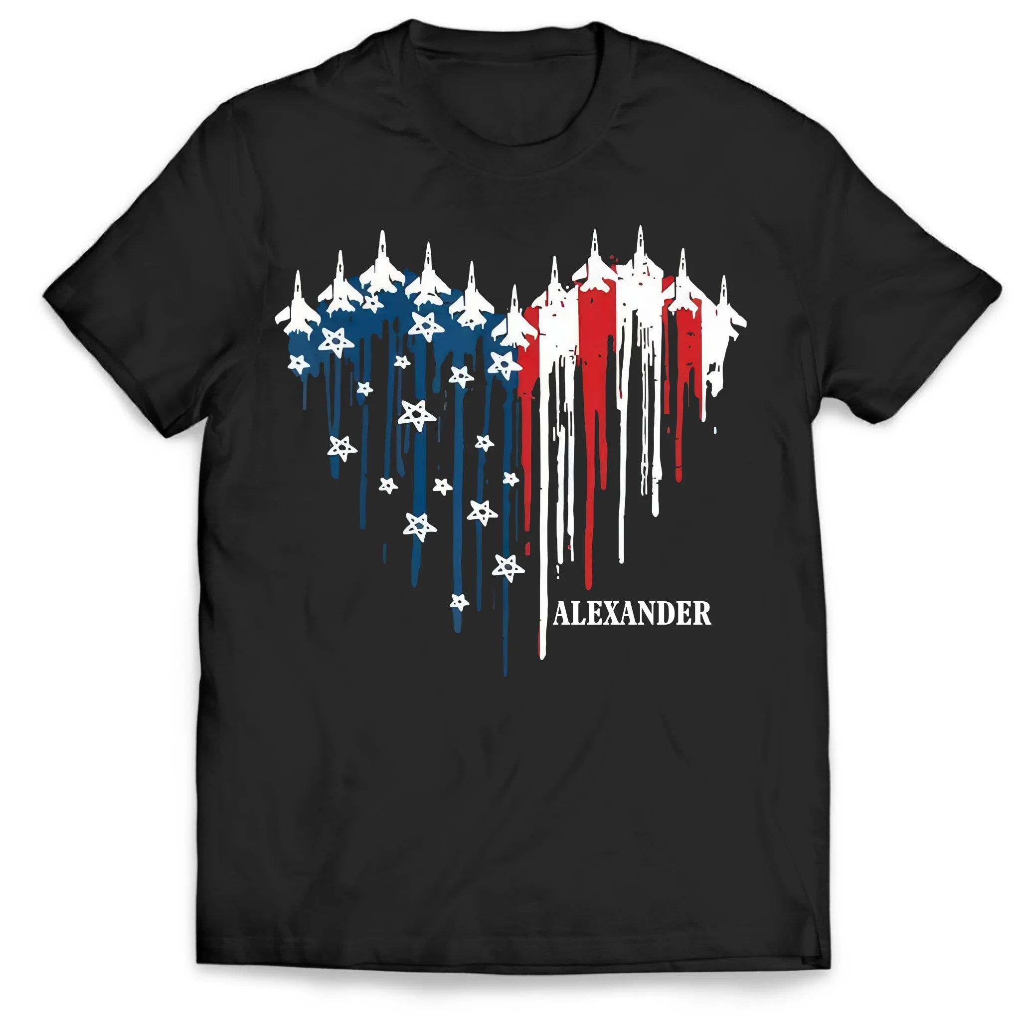 Flag Independence Day - Personalized T-Shirt, 4th Of July, American Flag Shirt