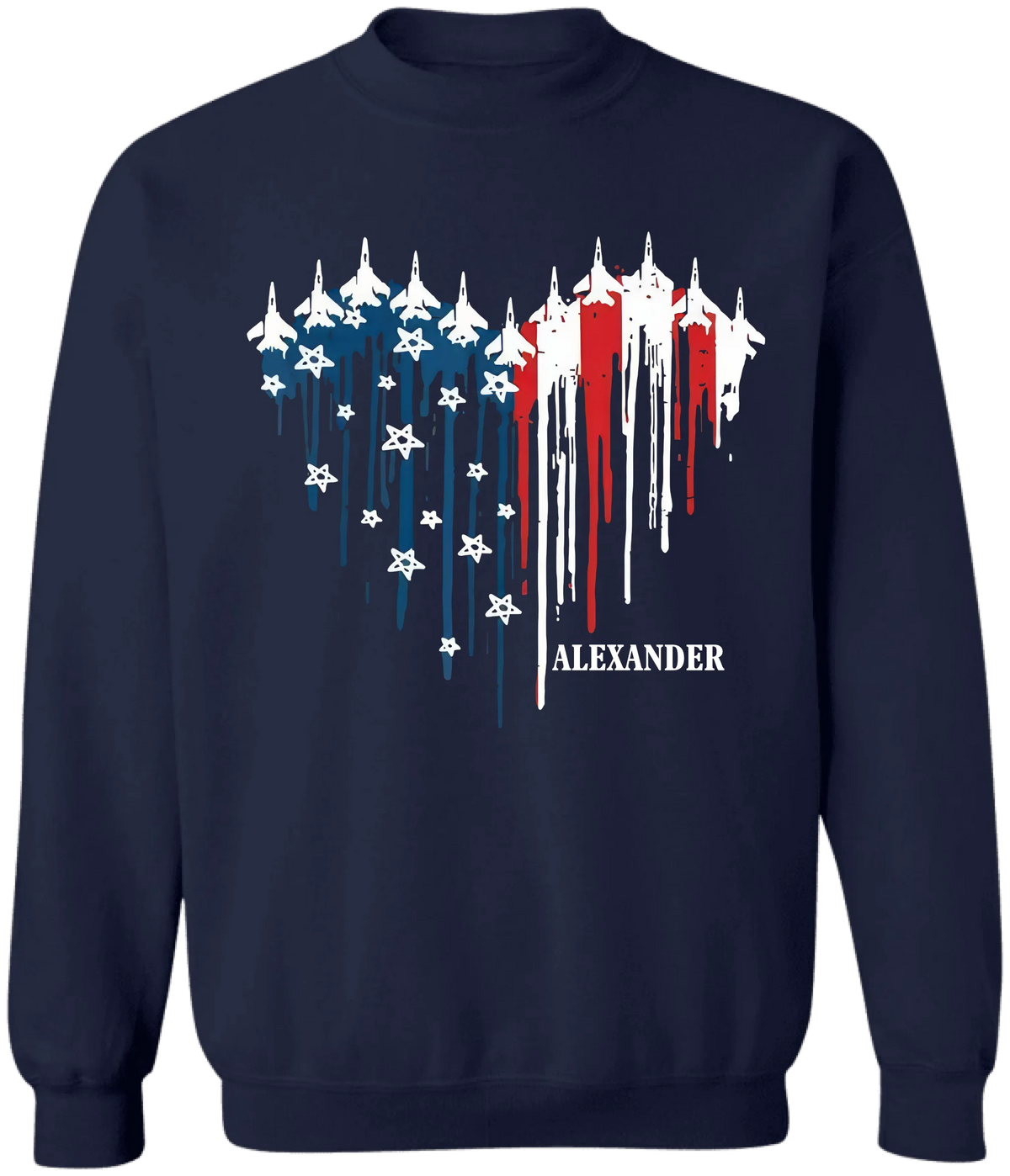 Flag Independence Day - Personalized T-Shirt, 4th Of July, American Flag Shirt