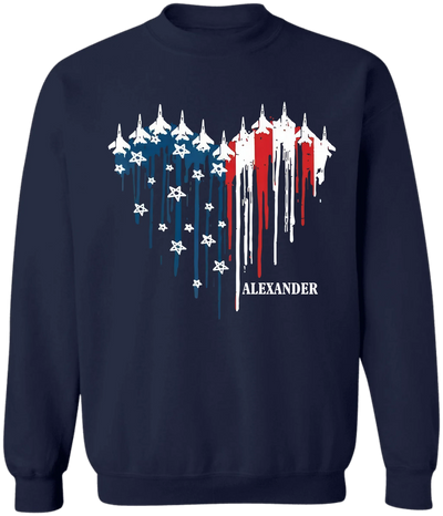 Flag Independence Day - Personalized T-Shirt, 4th Of July, American Flag Shirt