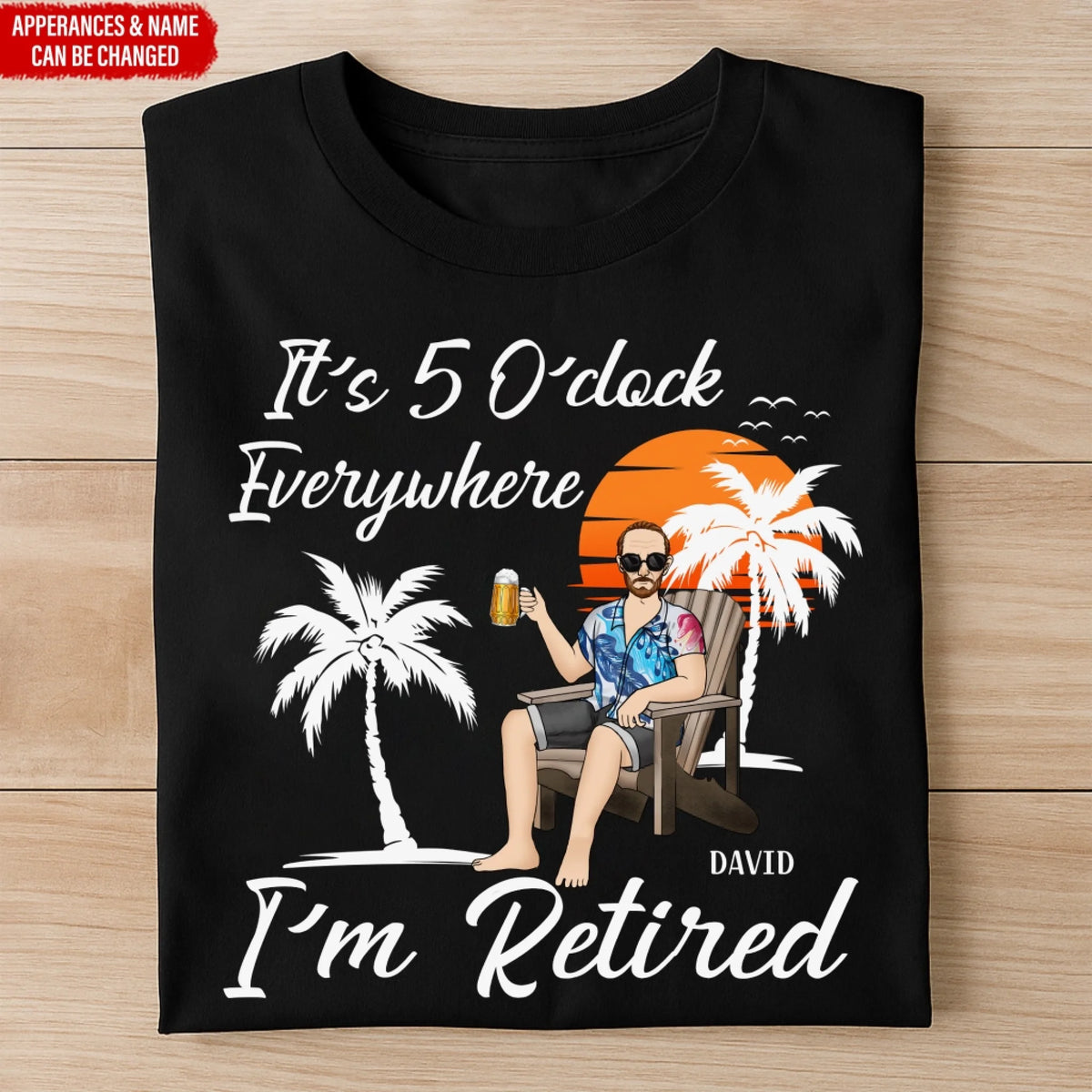 It's 5 O'clock Everywhere, I'm Retired mk ads