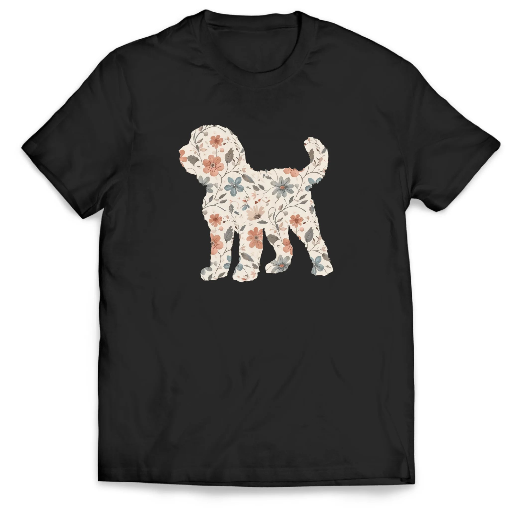 Floral Dog Breed - Personalized T-Shirt, Gift For Dog Lovers, Dog Owner Mama Gift