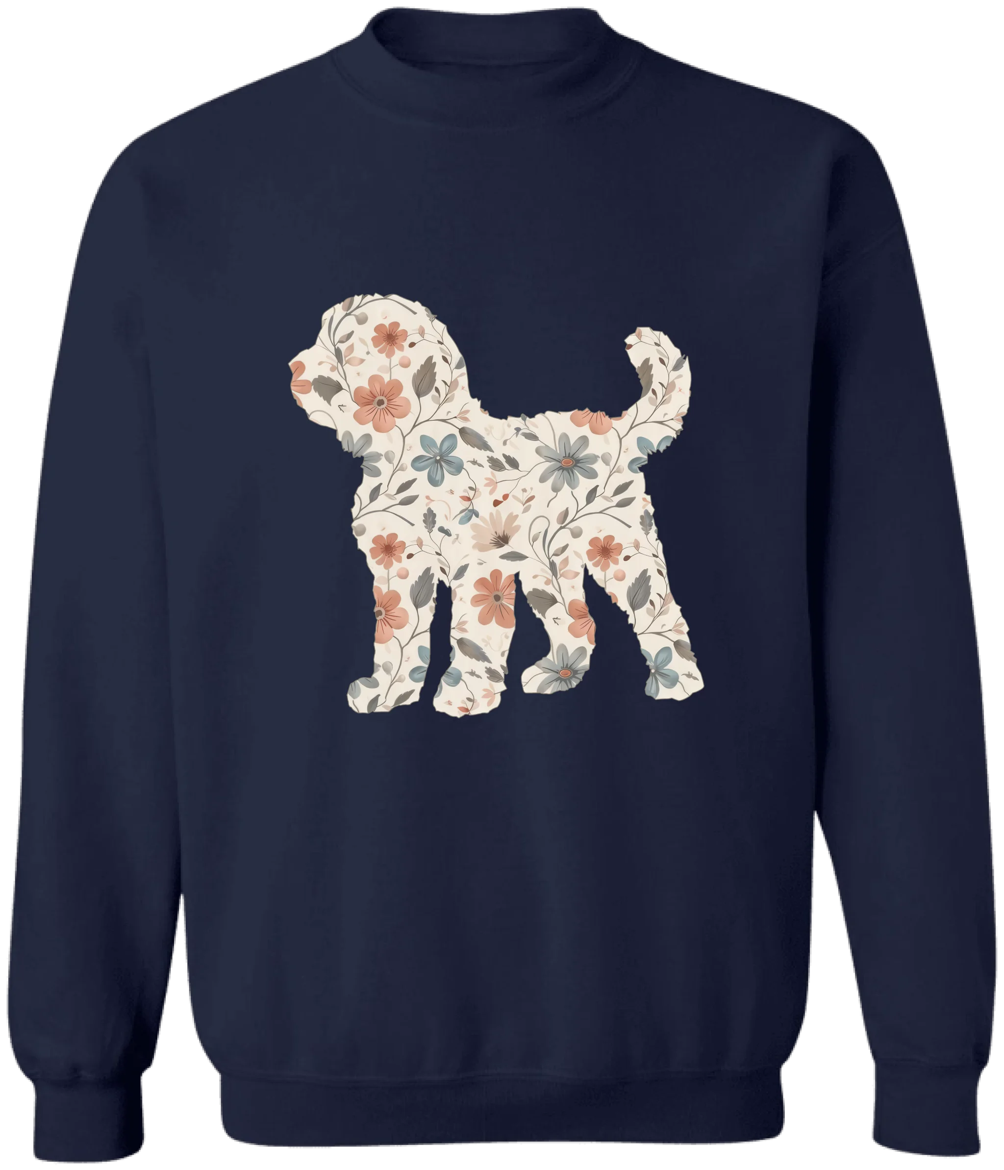 Floral Dog Breed - Personalized T-Shirt, Gift For Dog Lovers, Dog Owner Mama Gift