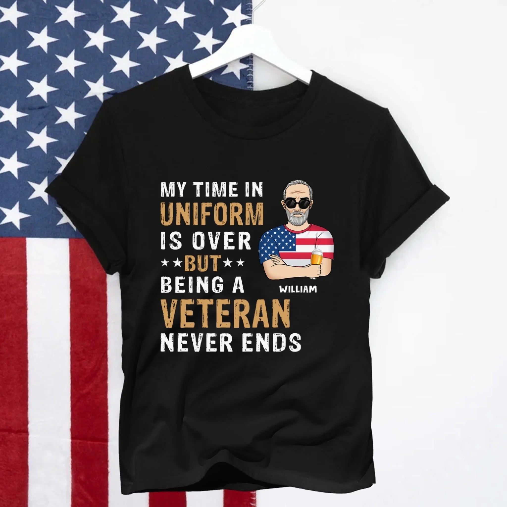 My Time In Uniform Is Over But Being A Veteran Never Ends mk 3