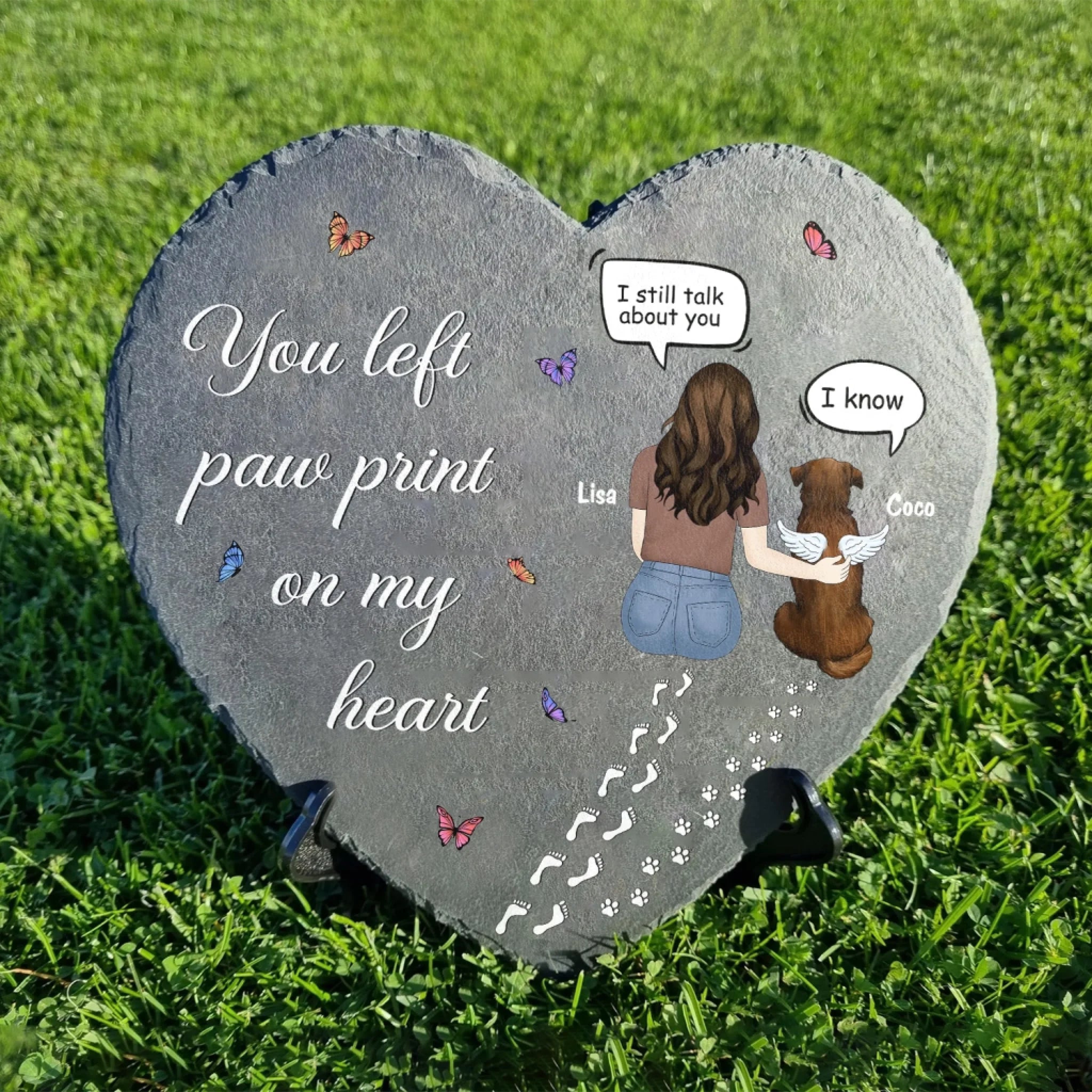 ou Left Paw Prints On My Heart mk 3