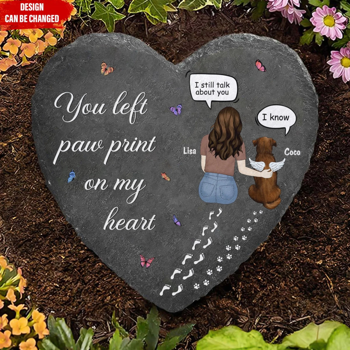 ou Left Paw Prints On My Heart mk ads