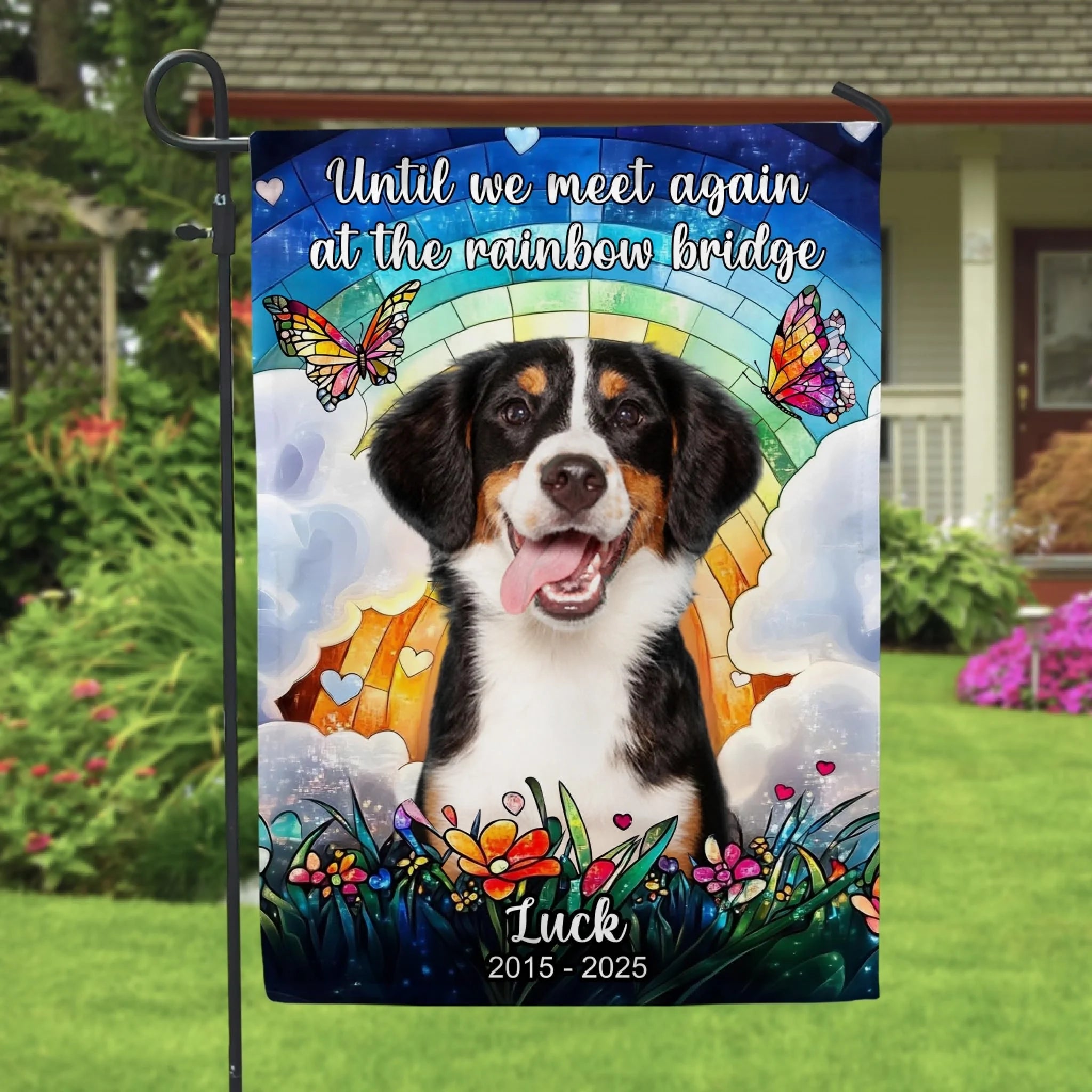 Stained Glass, Until We Meet Again At The Rainbow Bridge mk 1