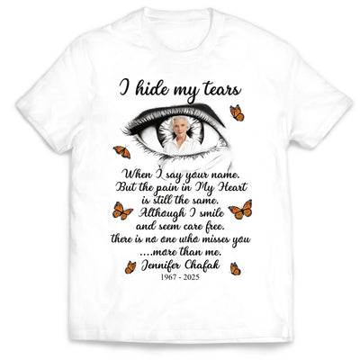 There Is No One Who Misses You More Than Me - Personalized T-Shirt, Memorial Gift
