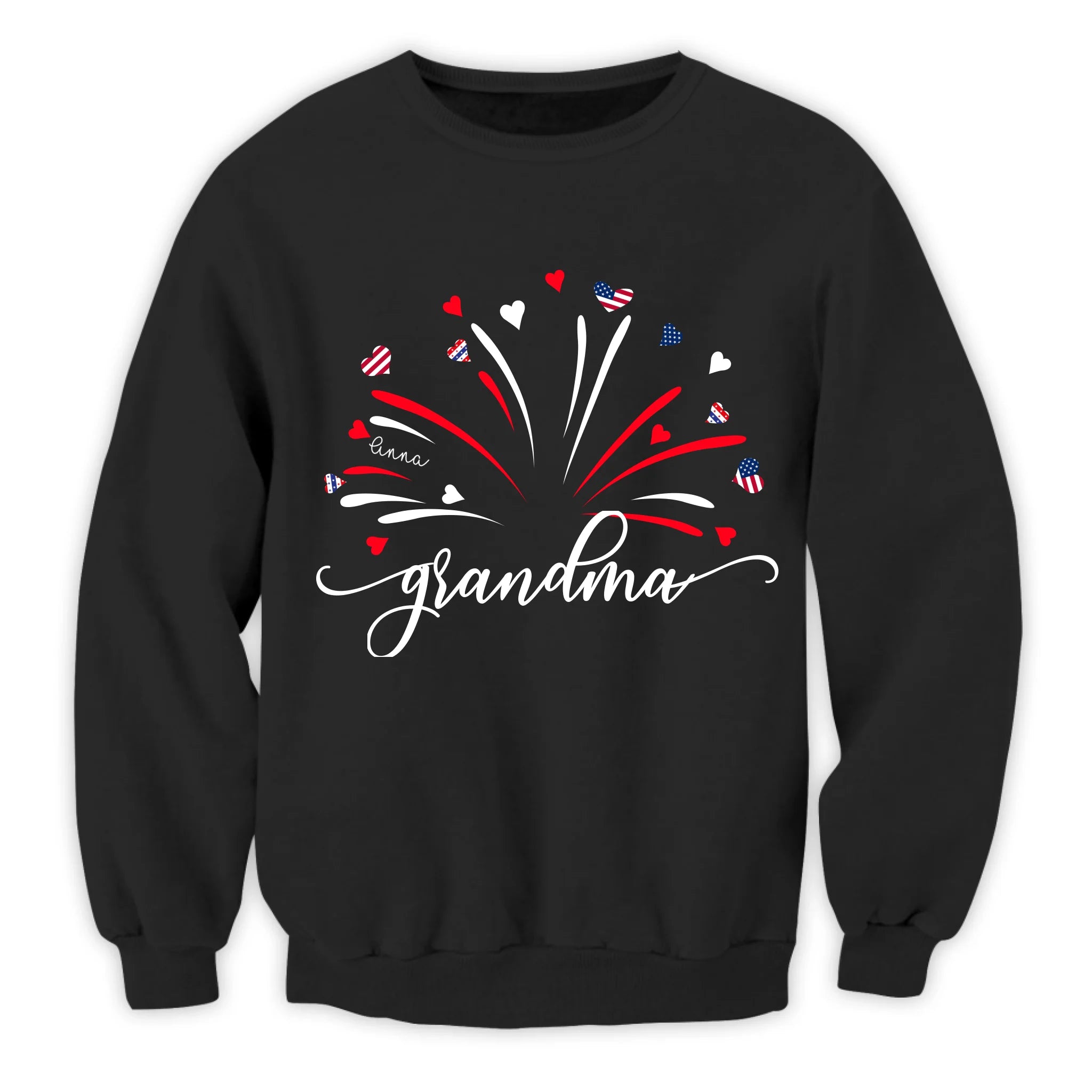 4th Of July Grandma - Personalized T-Shirt, 4th Of July Shirt, Gift For Family