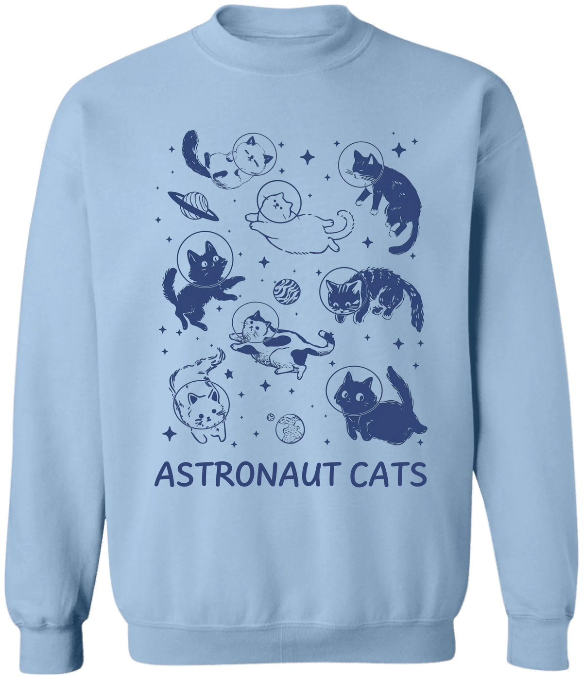 Astronaut Cat - Personalized T-Shirt, Cat In Space, Cat Lover Gift