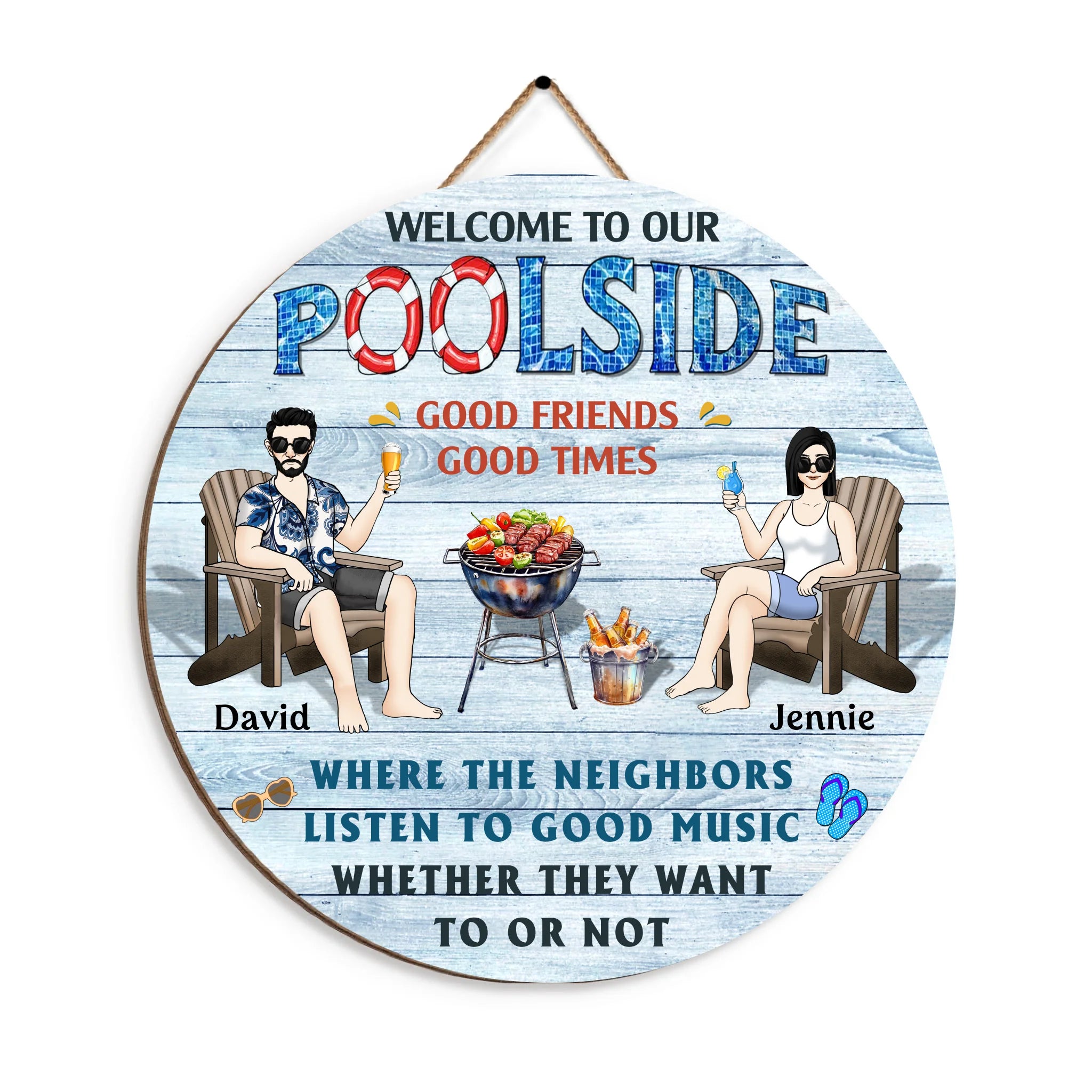 Welcome To Our Poolside mk 5