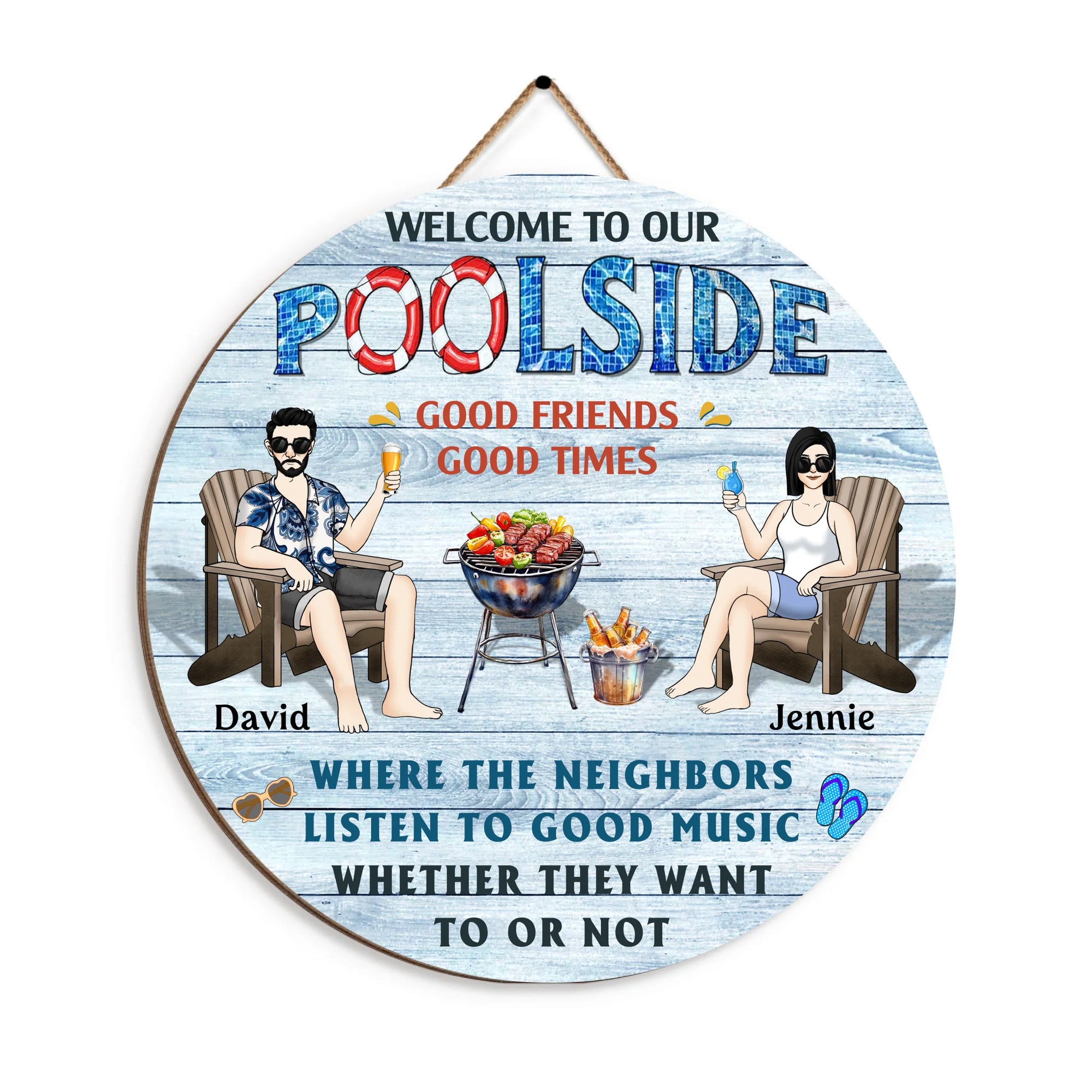 Welcome To Our Poolside mk 5